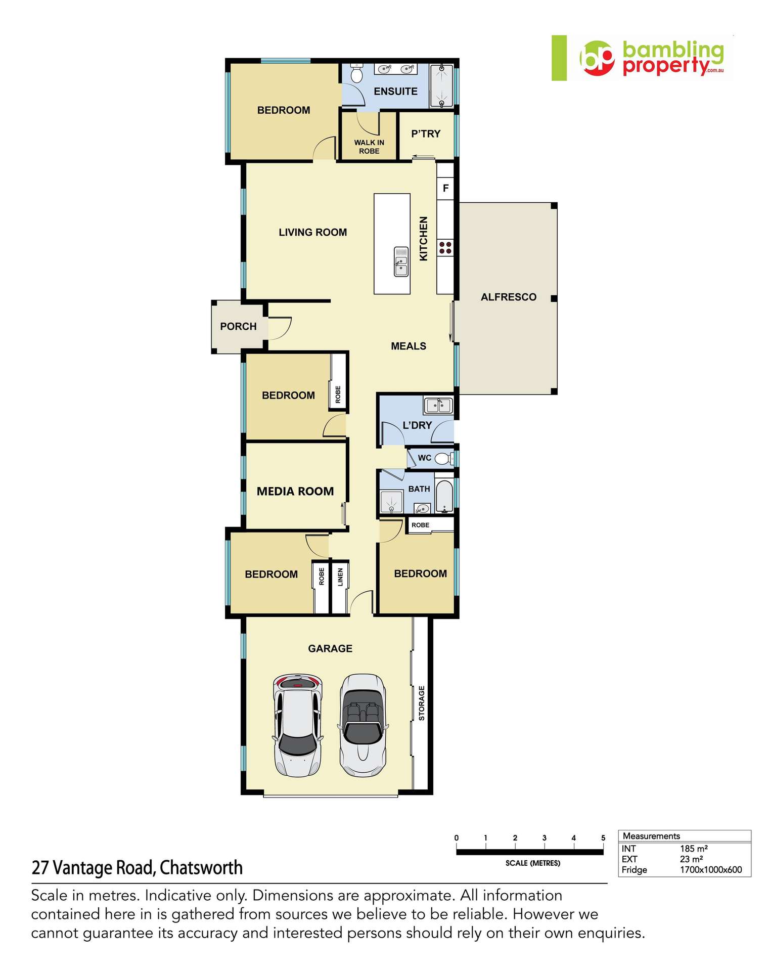 27 Vantage Road, Chatsworth For Sale by Farmbuy.com - floorplan 1