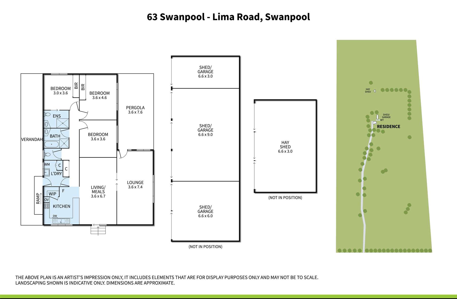 63 Swanpool-Lima Road, Swanpool For Sale by Farmbuy.com - floorplan 1