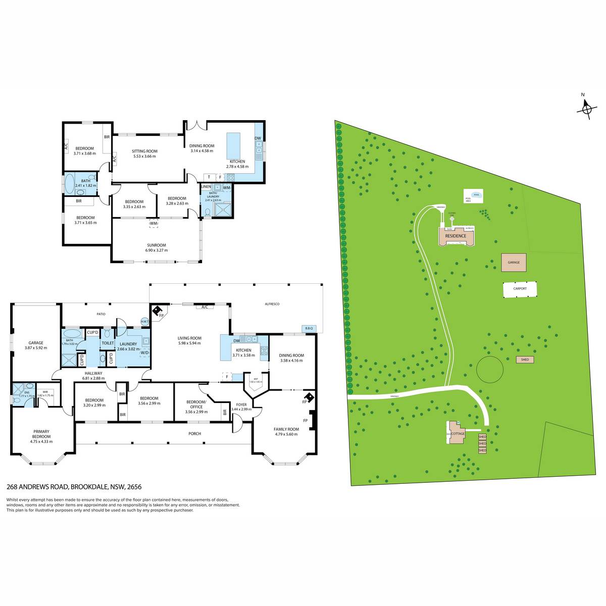 268 Andrews Road, Brookdale For Sale by Farmbuy.com - floorplan 1