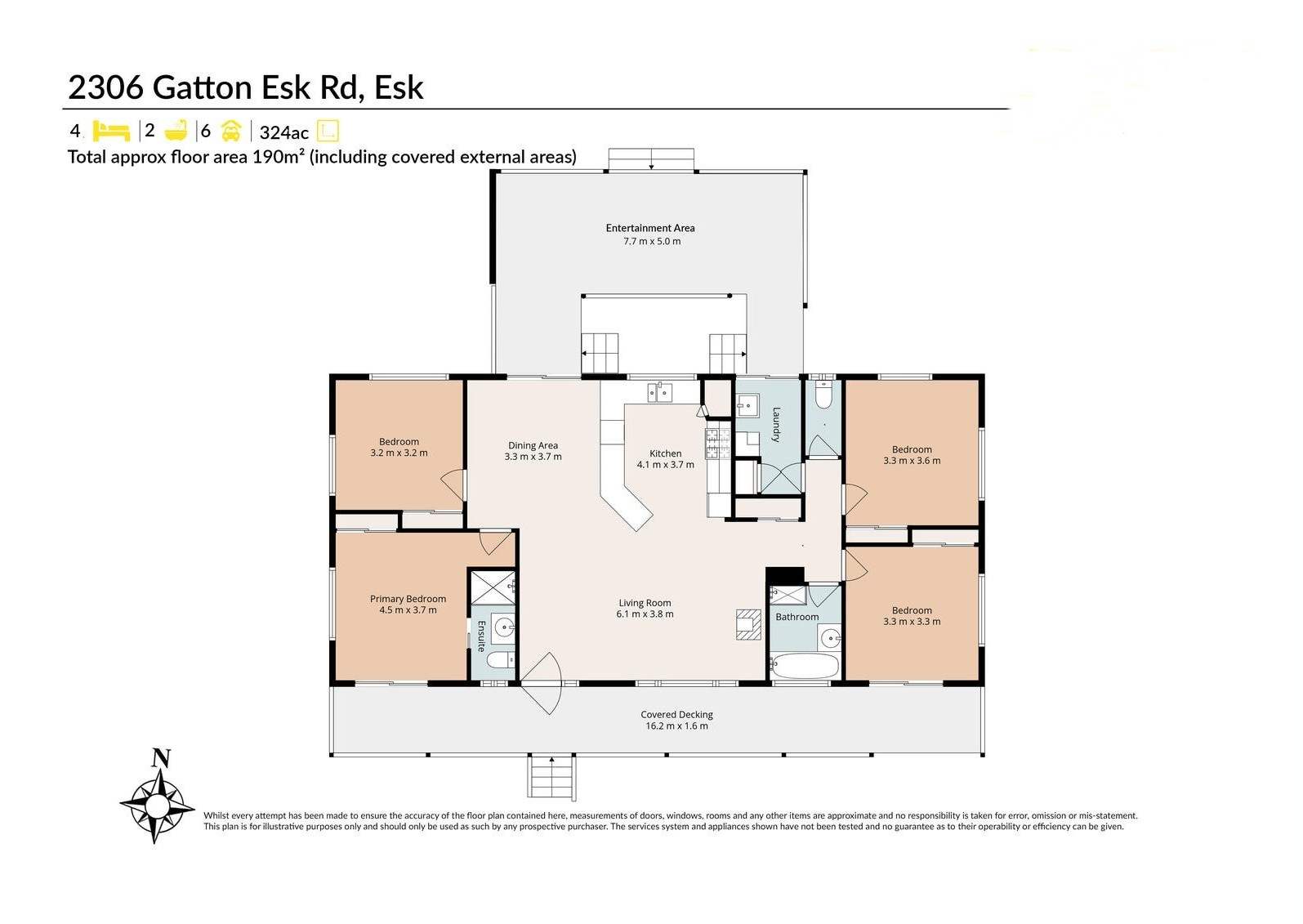 2306 Gatton Esk Road, Buaraba For Sale by Farmbuy.com - floorplan 1