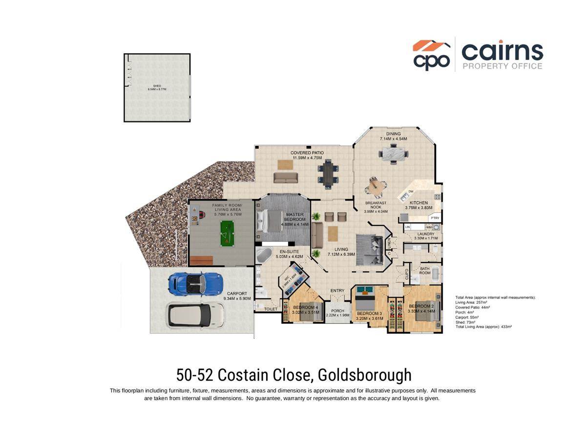 50-52 Costain Street, Goldsborough For Sale by Farmbuy.com - floorplan 1