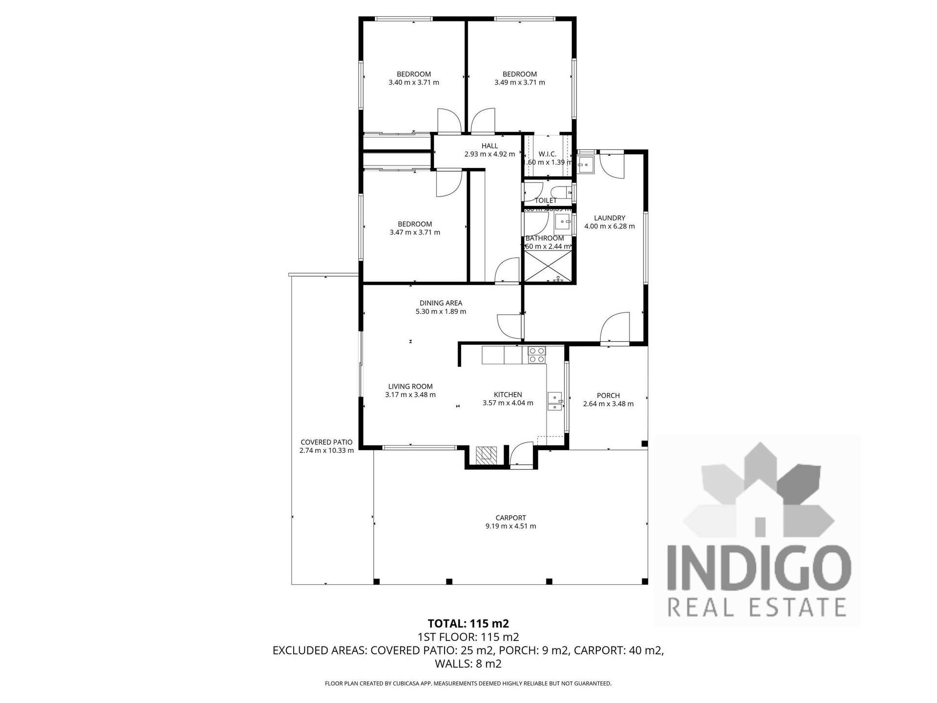 84 Twist Creek Road, Yackandandah For Sale by Farmbuy.com - floorplan 1