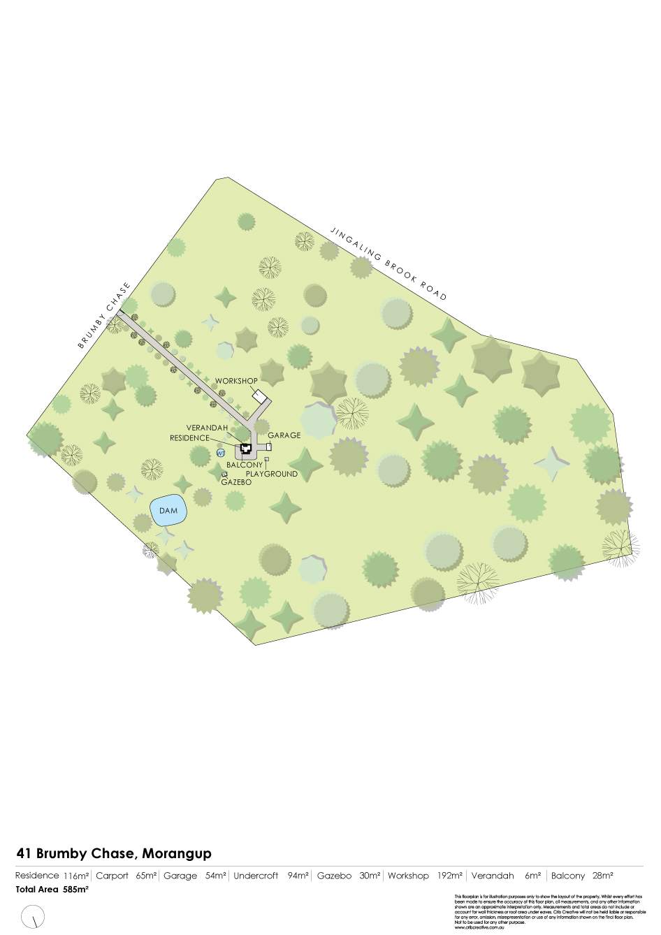 41 Brumby Chase, Morangup For Sale by Farmbuy.com - floorplan 2