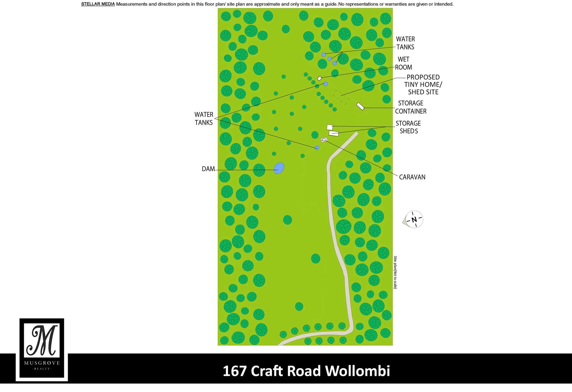 167 Craft Road, Wollombi Sold by Farmbuy.com - floorplan 1