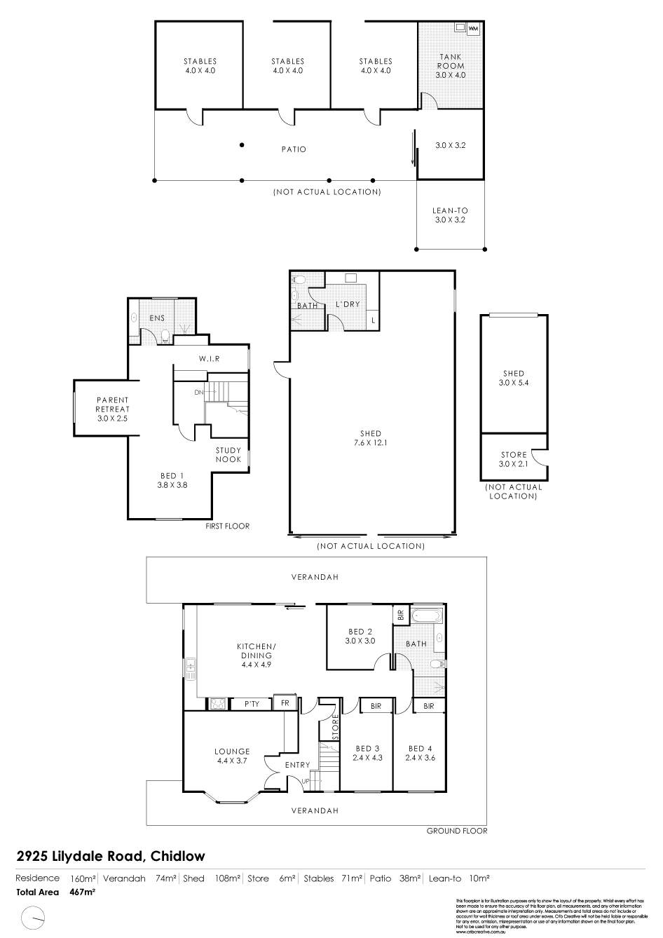 2925 Lilydale Road, Chidlow For Sale by Farmbuy.com - floorplan 1