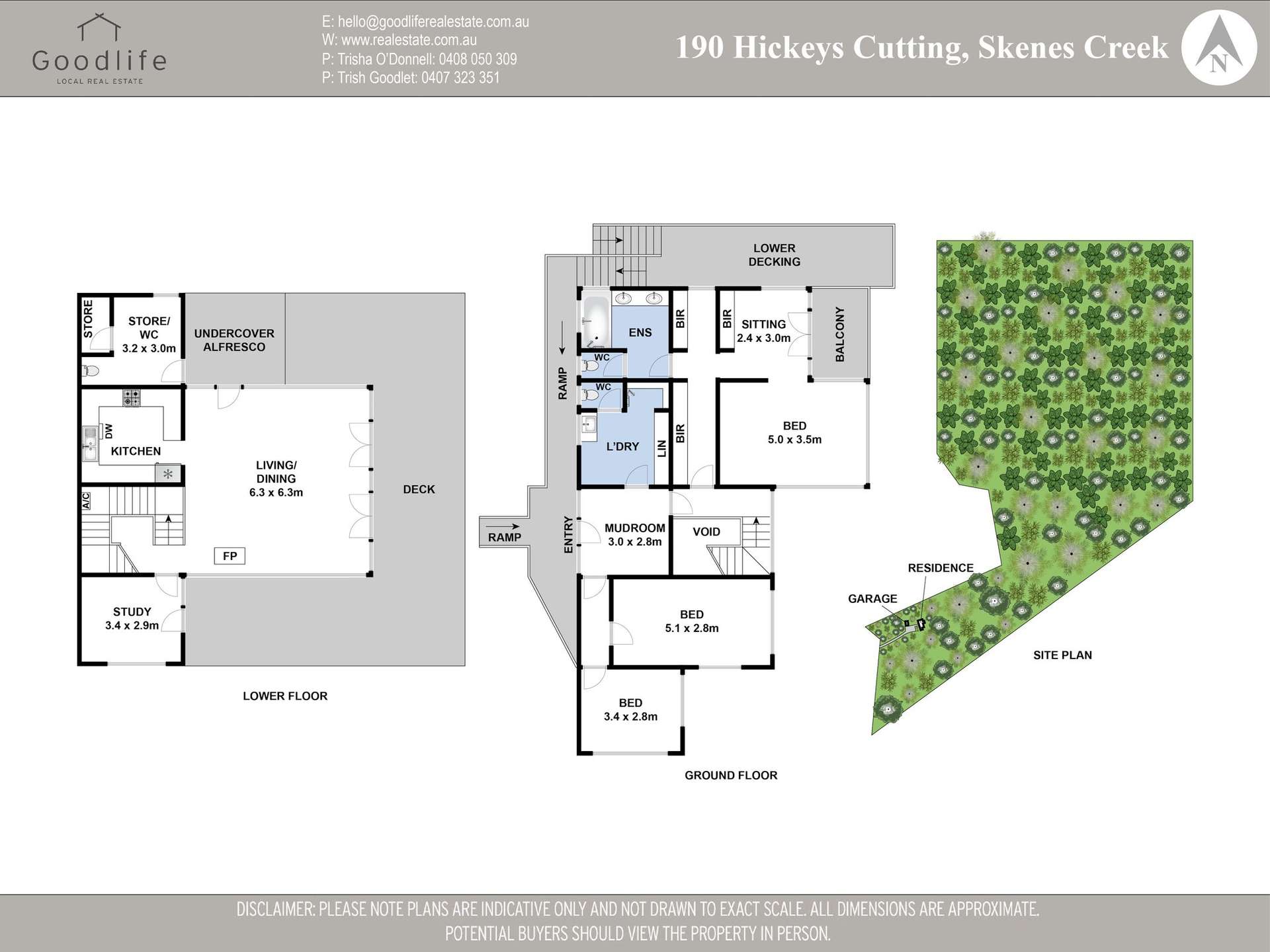 190 Hickeys Cutting, Apollo Bay For Sale by Farmbuy.com - floorplan 1