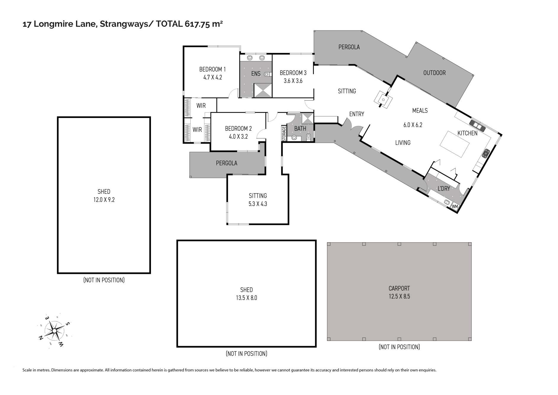 17 Longmire Lane, Strangways For Sale by Farmbuy.com - floorplan 1