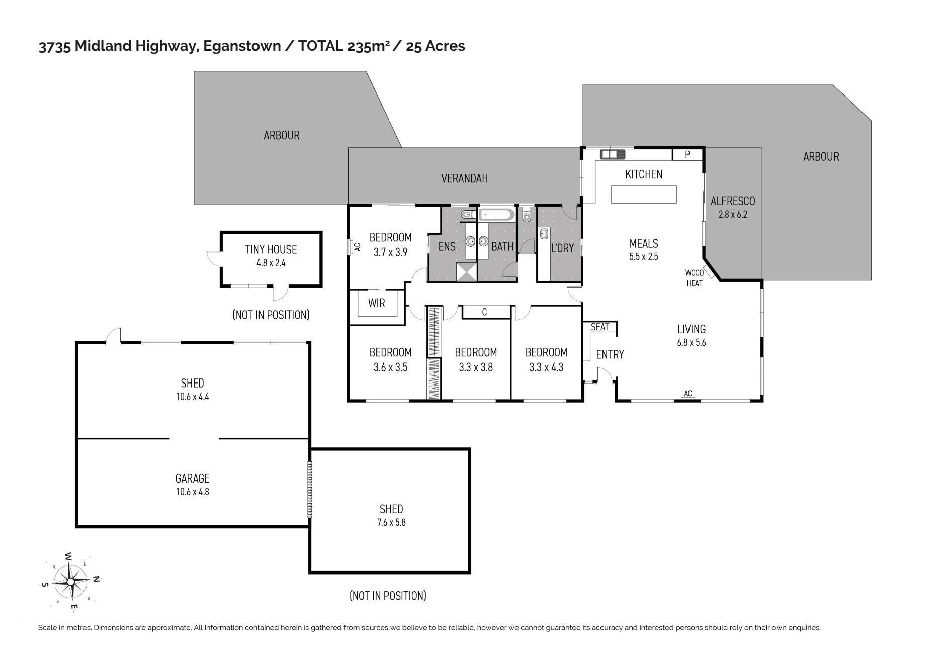3735 Midland Highway, Eganstown For Sale by Farmbuy.com - floorplan 1