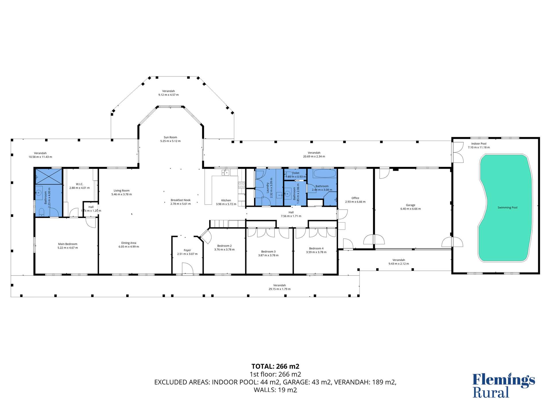 719 Kenyu Road, Boorowa For Sale by Farmbuy.com - floorplan 1