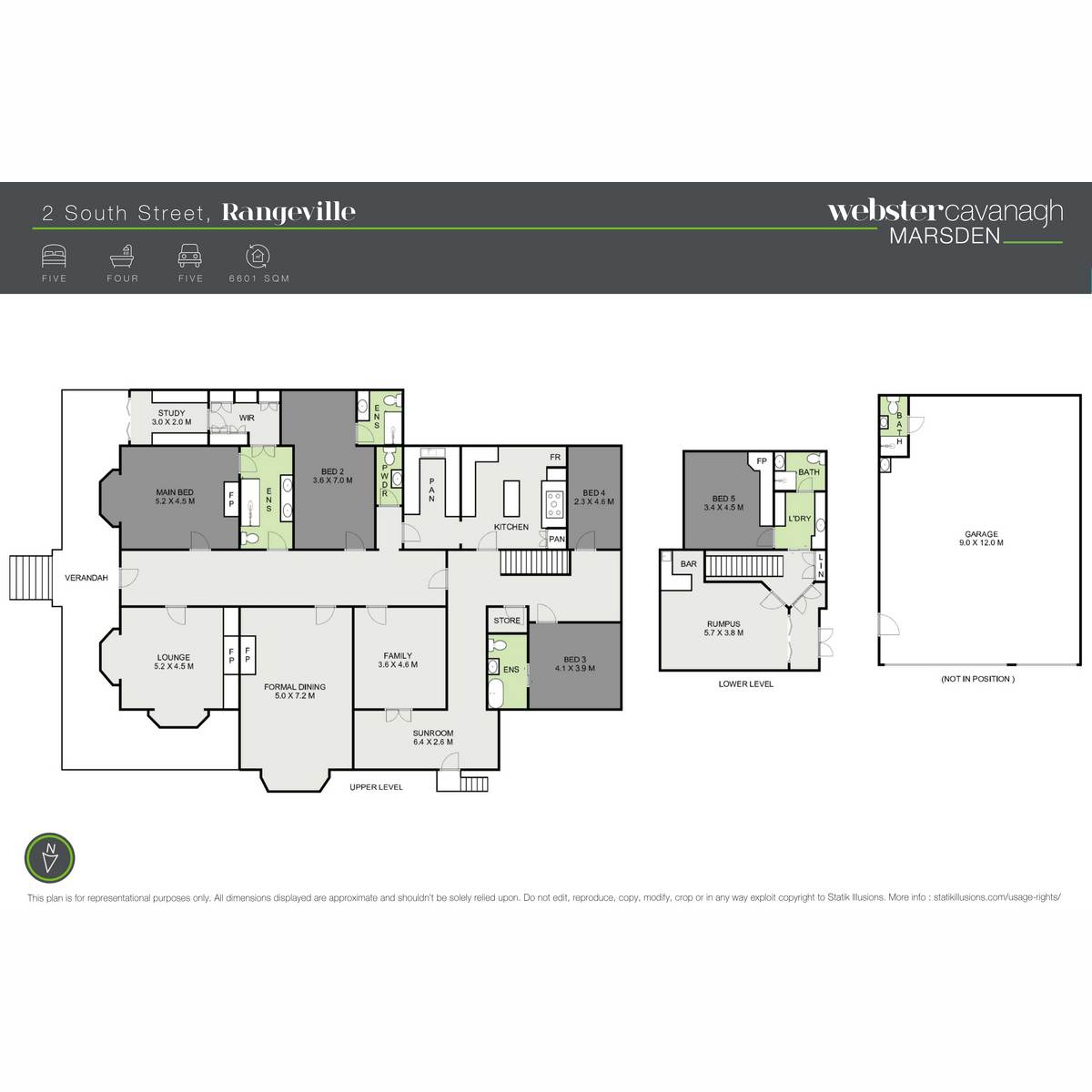 2 South Street, Rangeville For Sale by Farmbuy.com - floorplan 1