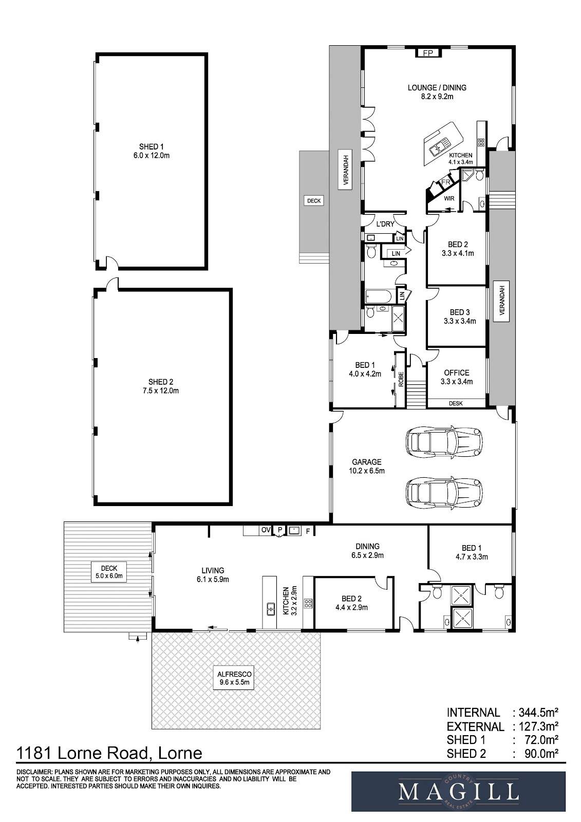 1181 Lorne Road, Lorne For Sale by Farmbuy.com - floorplan 1