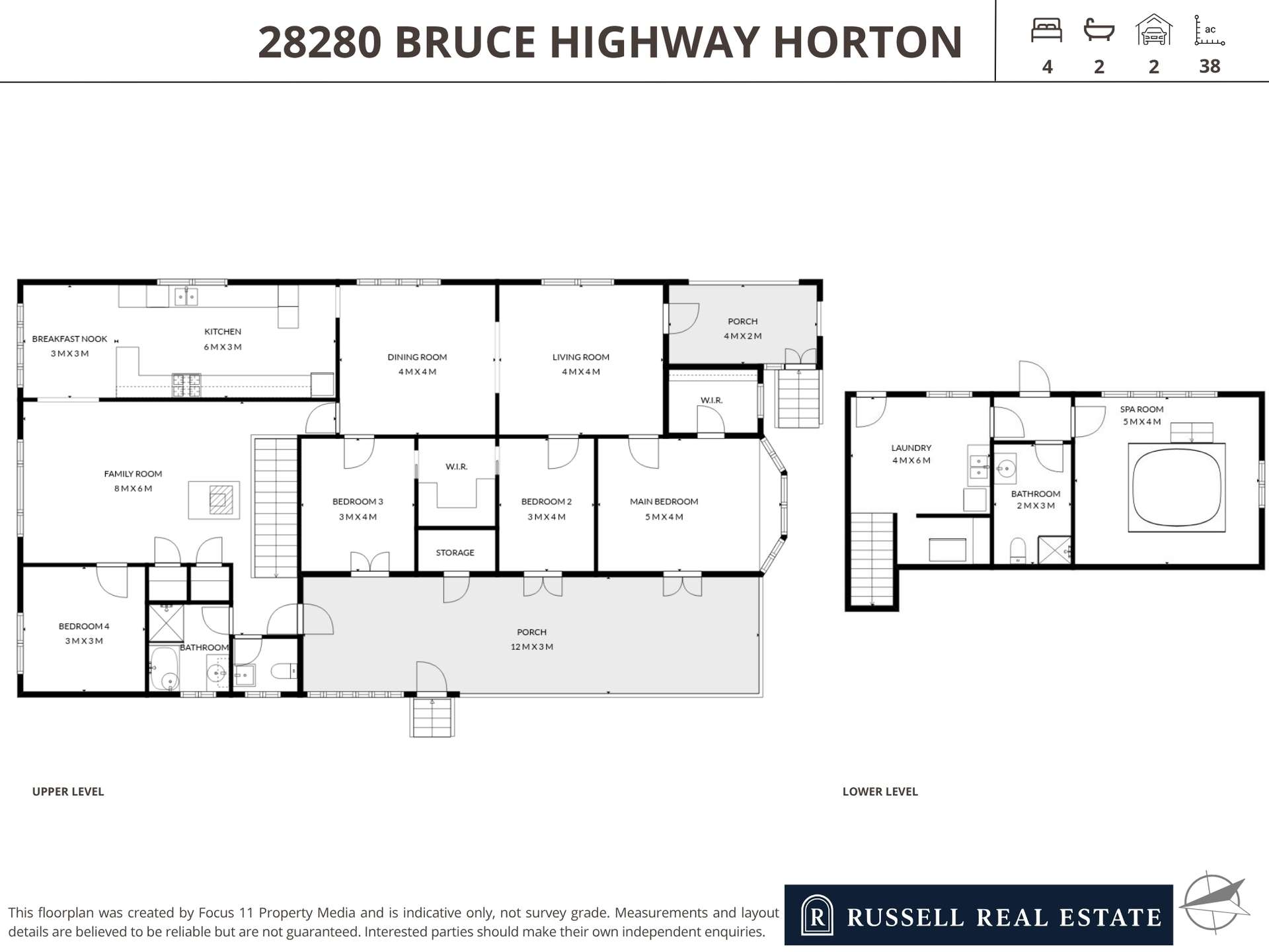 28280 Bruce Highway, Horton Sold by Farmbuy.com - floorplan 1