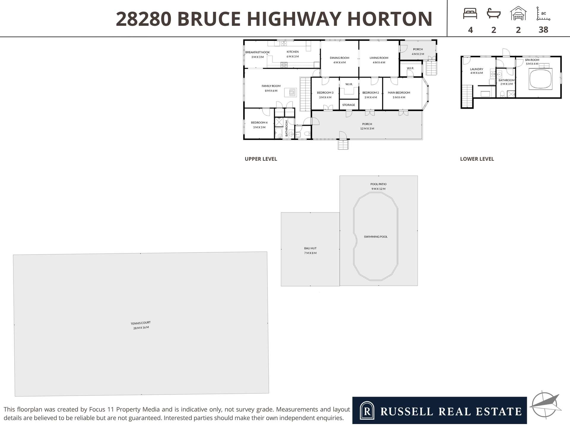 28280 Bruce Highway, Horton Sold by Farmbuy.com - floorplan 2