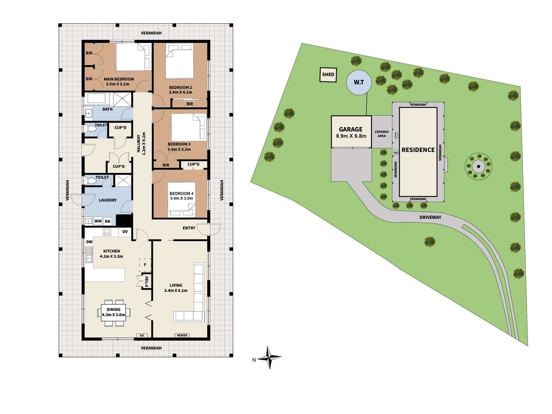 117 Loch-Wonthaggi Road, Loch For Sale by Farmbuy.com - floorplan 1