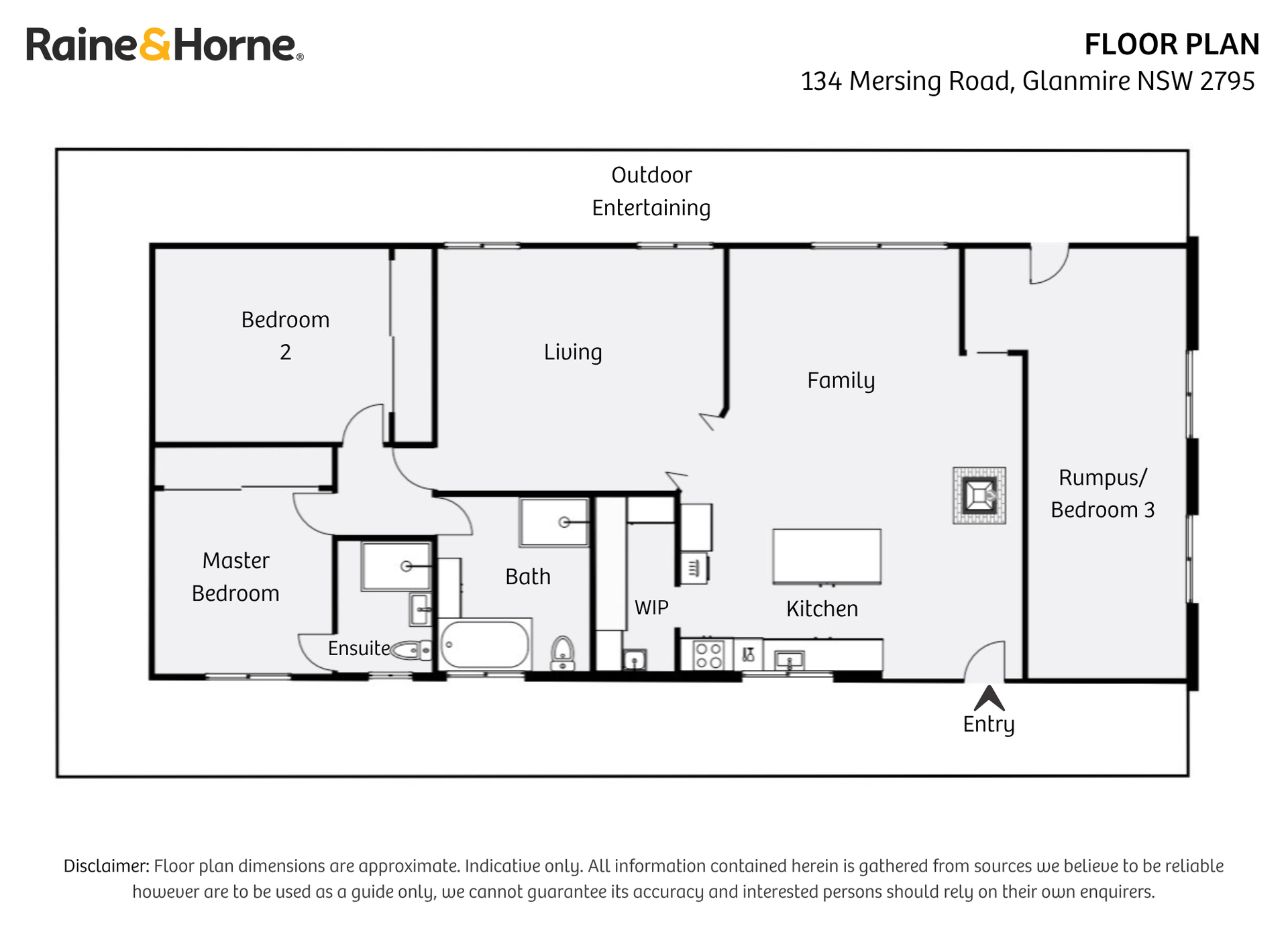 134 Mersing Road, Glanmire For Sale by Farmbuy.com - floorplan 1