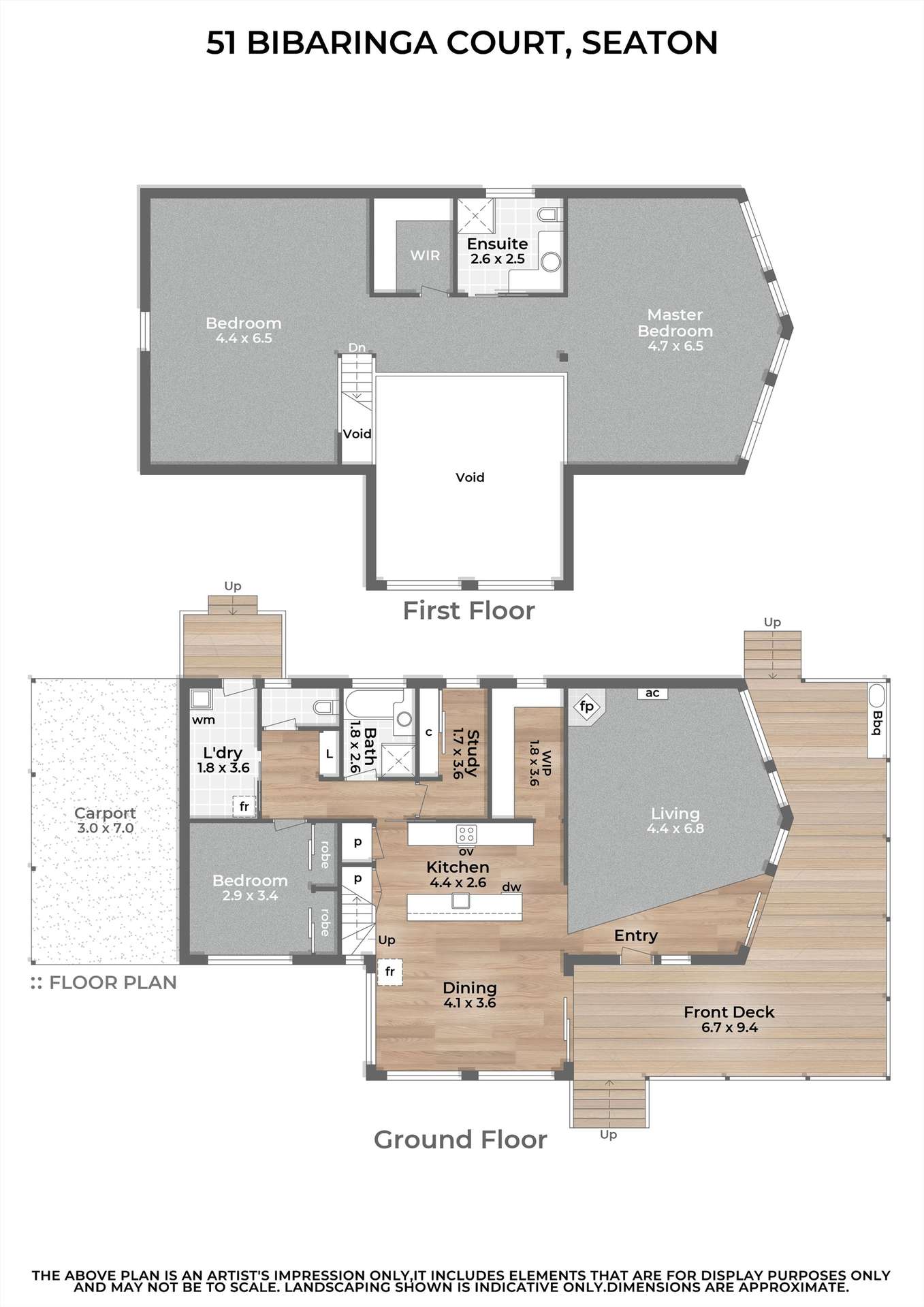 51 Bibaringa Court, Seaton For Sale by Farmbuy.com - floorplan 2