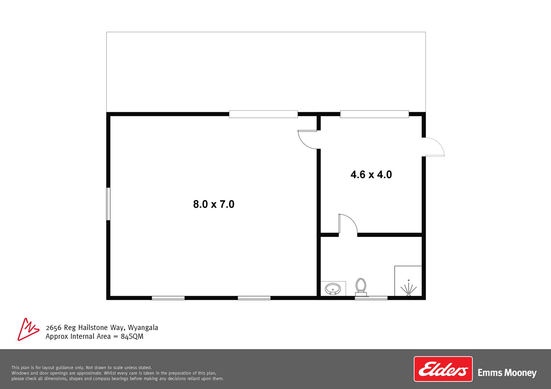 2656 Reg Hailstone Way, Wyangala For Sale by Farmbuy.com - floorplan 1