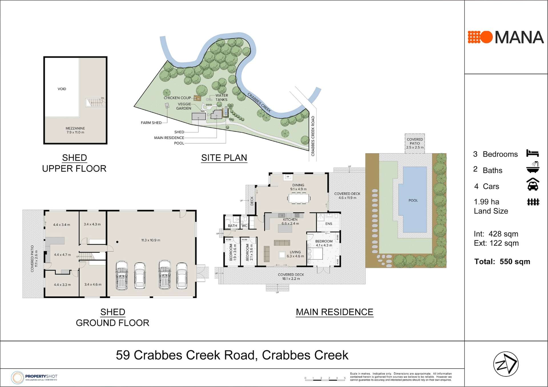 59 Crabbes Creek Road, Crabbes Creek For Sale by Farmbuy.com - floorplan 1