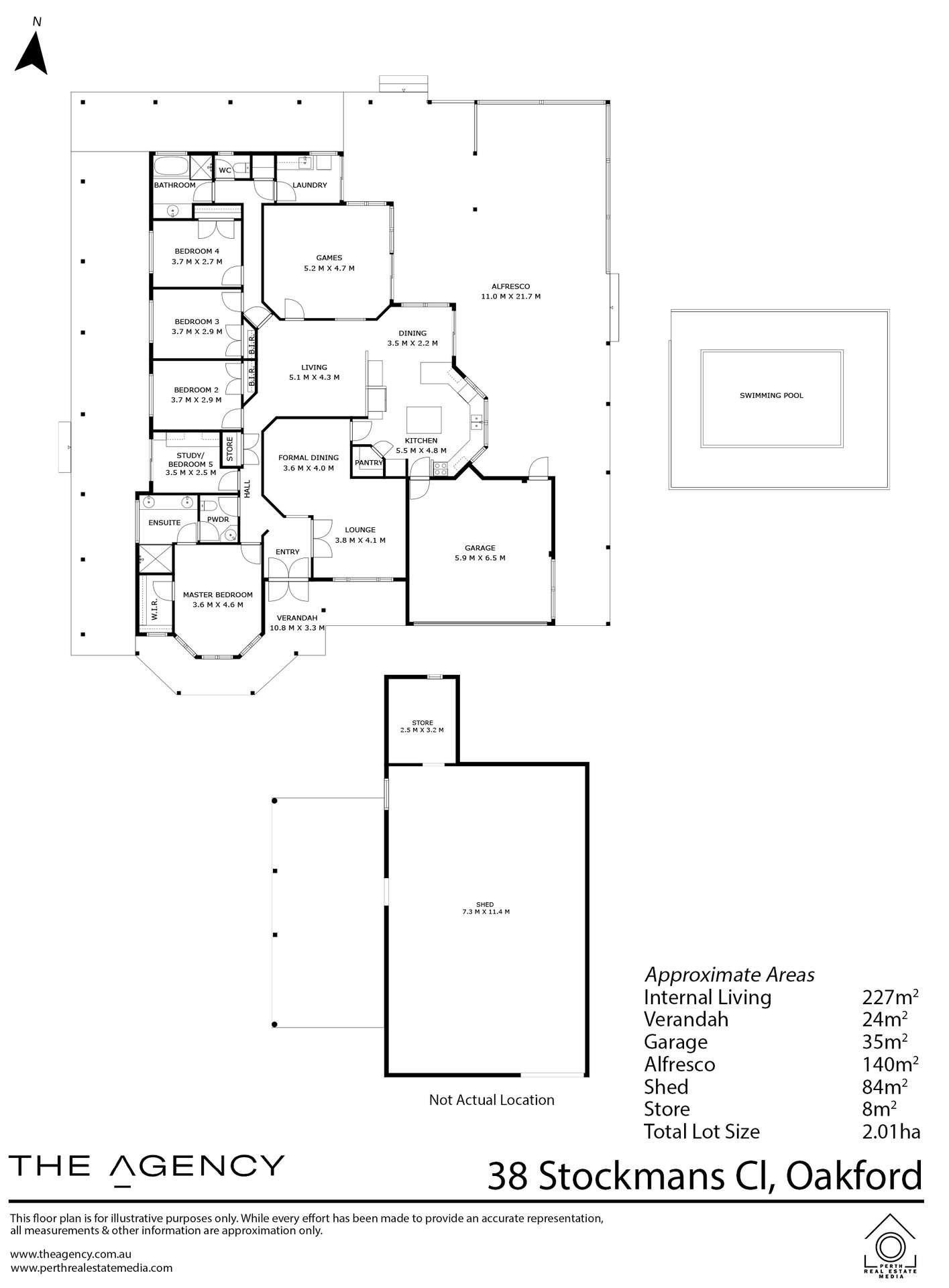 38 Stockmans Close, Oakford For Sale by Farmbuy.com - floorplan 1