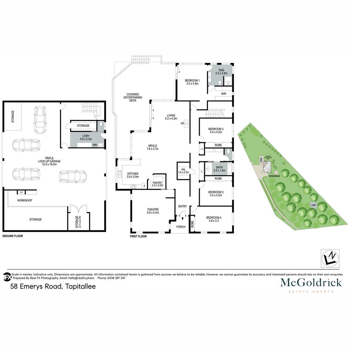 58 Emerys Road, Tapitallee For Sale by Farmbuy.com - floorplan 1