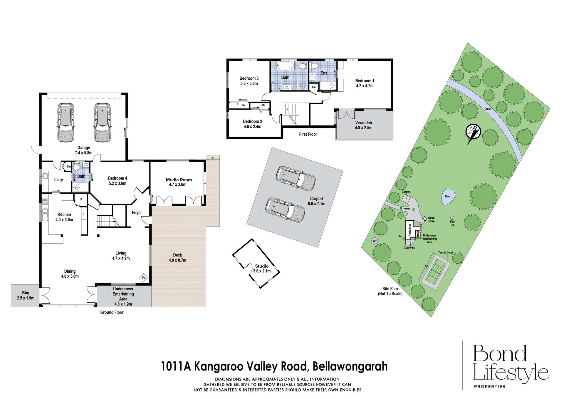 1011A Kangaroo Valley Road, Bellawongarah For Sale by Farmbuy.com - floorplan 1