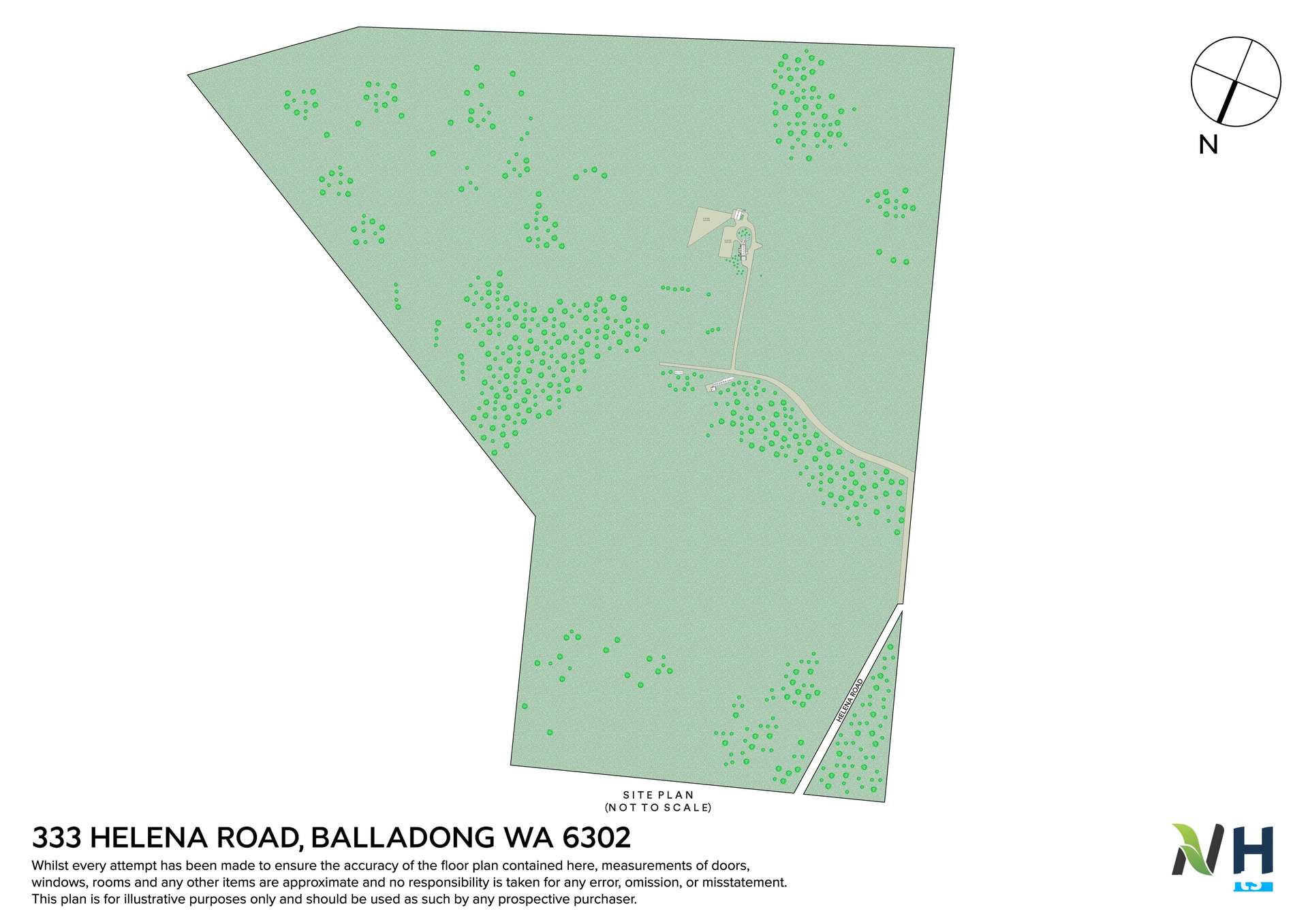 333 Helena Road, Balladong For Sale by Farmbuy.com - floorplan 2