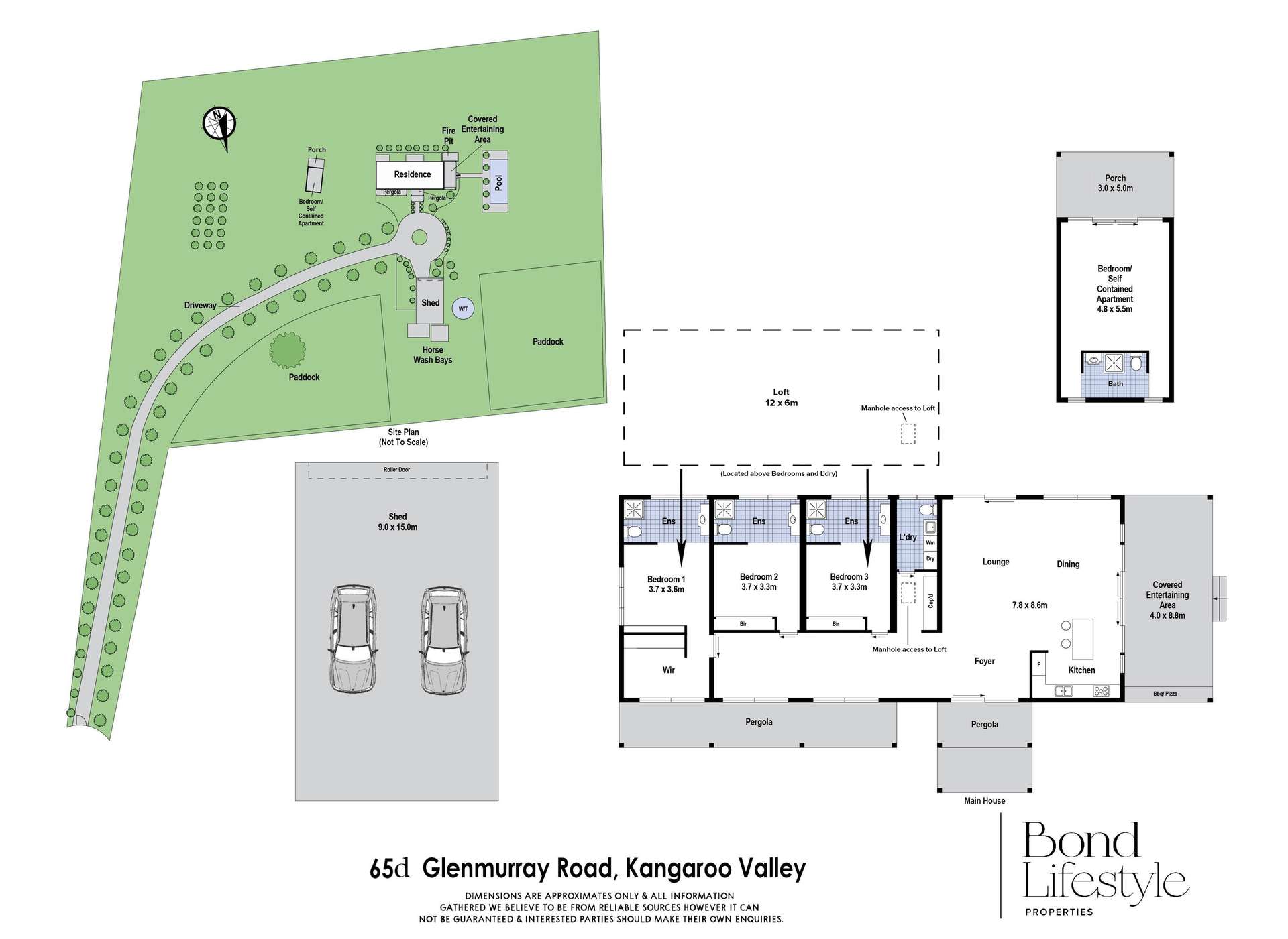 65D Glenmurray Road, Kangaroo Valley For Sale by Farmbuy.com - floorplan 1