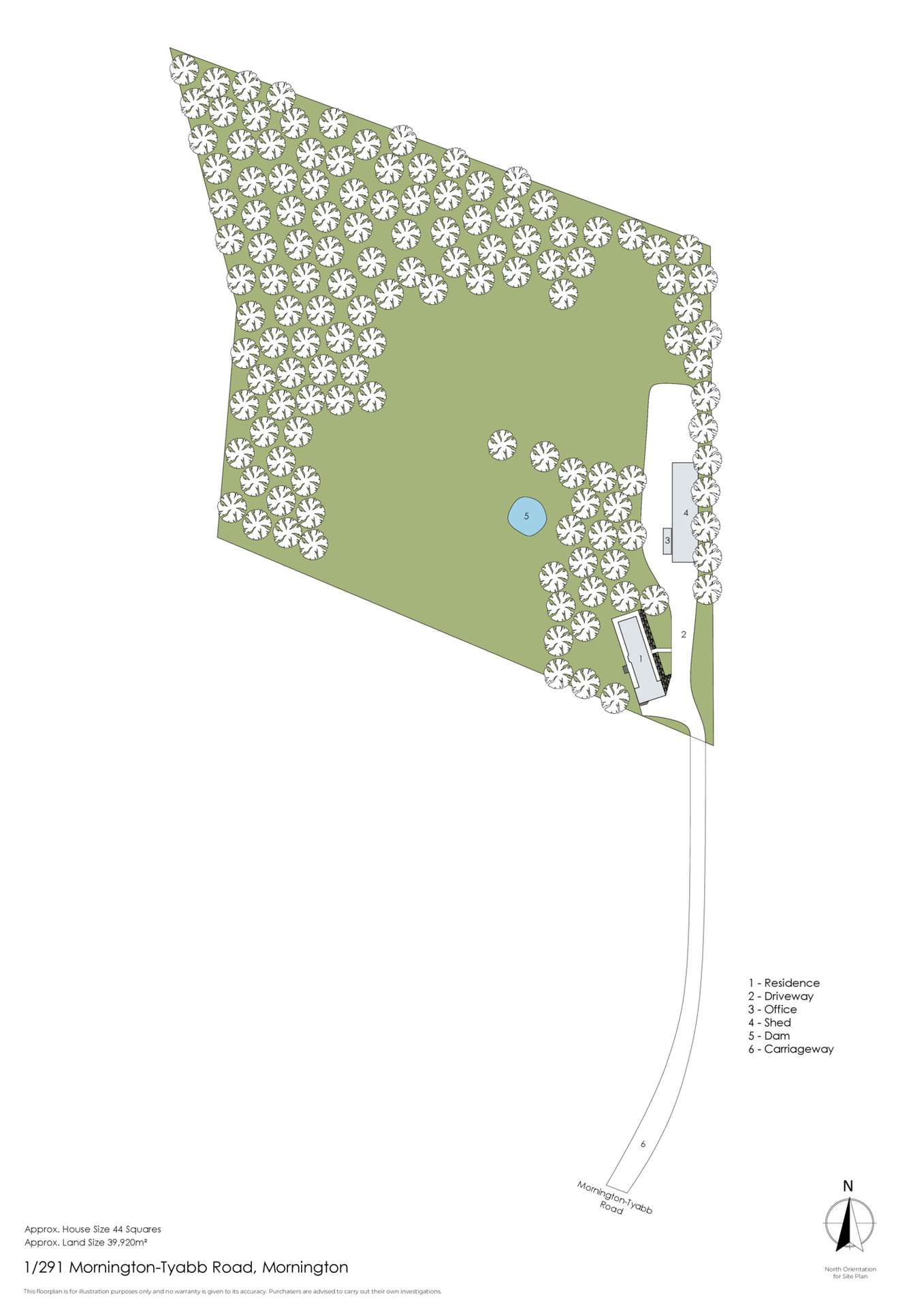 1/291 Mornington Tyabb Road, Mornington For Sale by Farmbuy.com - floorplan 2