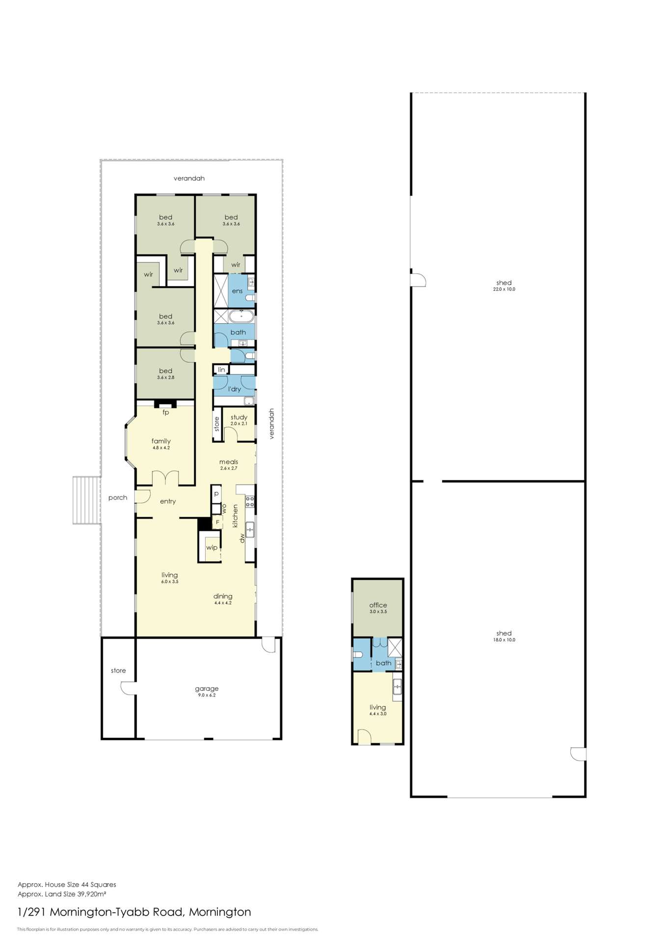 1/291 Mornington Tyabb Road, Mornington For Sale by Farmbuy.com - floorplan 1