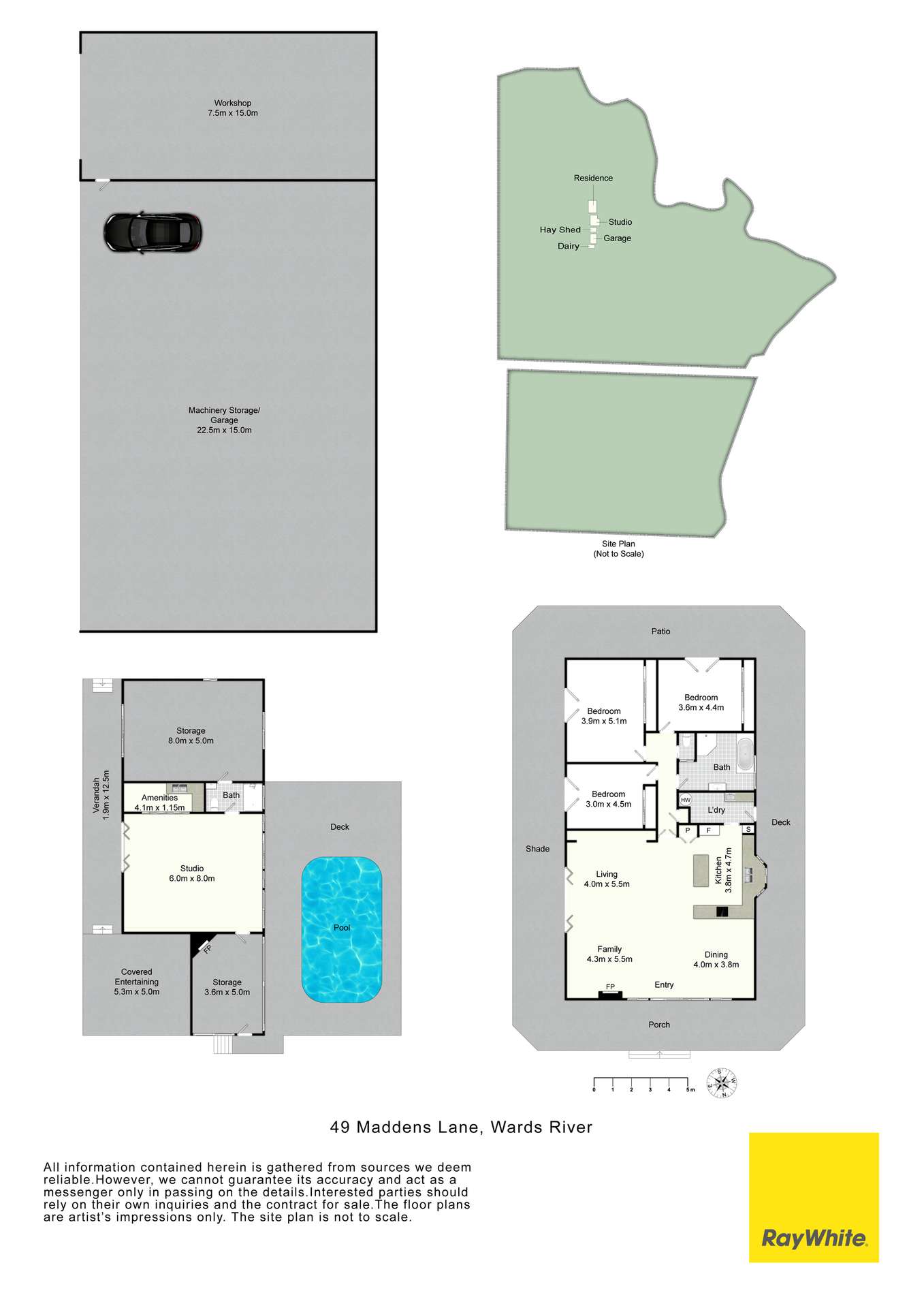 49 Maddens Lane, Wards River VIA, Gloucester For Sale by Farmbuy.com - floorplan 1