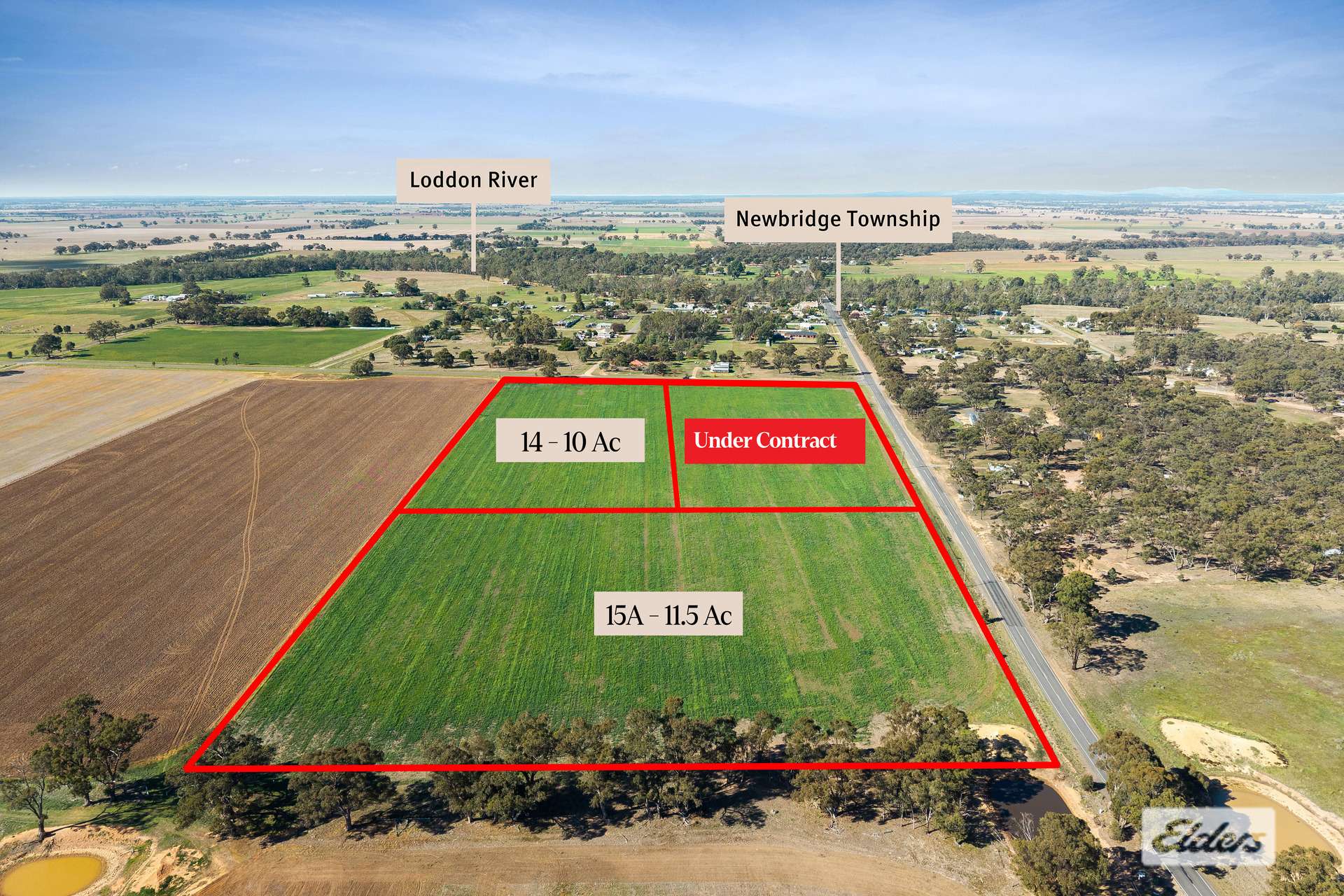 Lot 14,15&15A,  Corner Wimmera Hwy & Ryan Street, Newbridge For Sale by Farmbuy.com - image 1