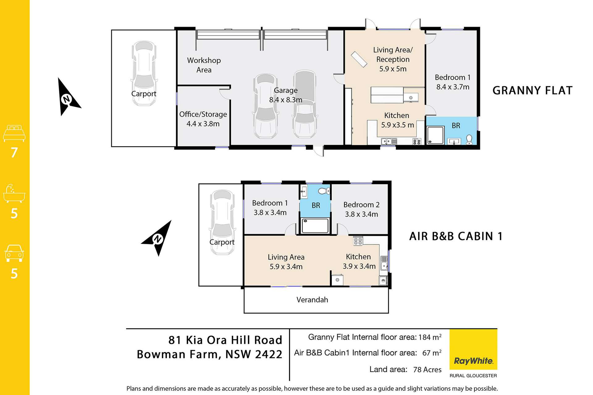 81 Kia Ora Hill Road, Bowman Farm VIA, Gloucester For Sale by Farmbuy.com - floorplan 2