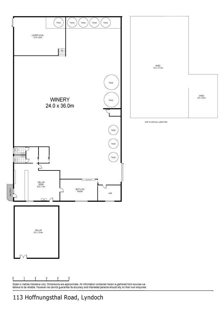 113 Hoffnungsthal Road, Lyndoch For Sale by Farmbuy.com - floorplan 1
