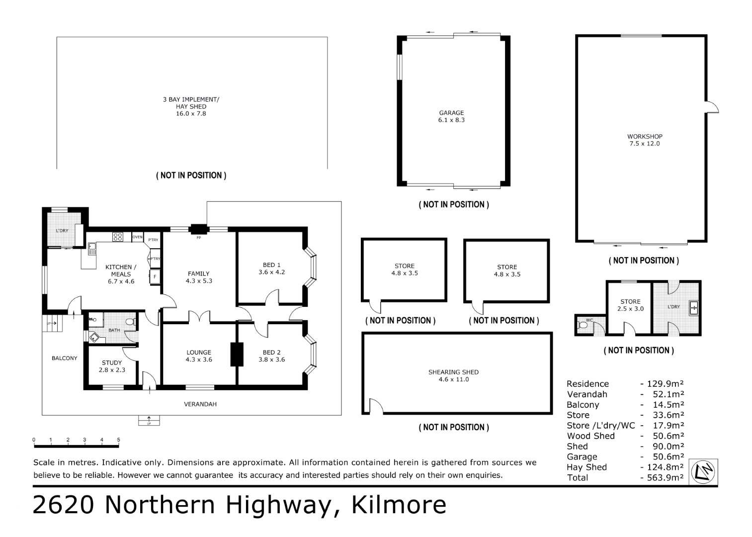 2620 Northern Highway, Kilmore For Sale by Farmbuy.com - floorplan 1