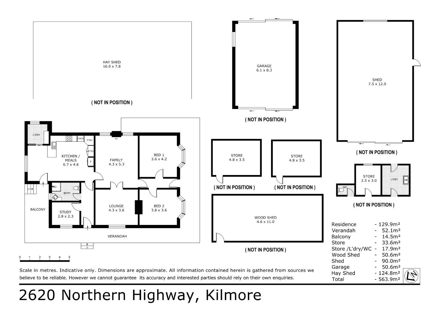 2620 Northern Highway, Kilmore For Sale by Farmbuy.com - floorplan 1