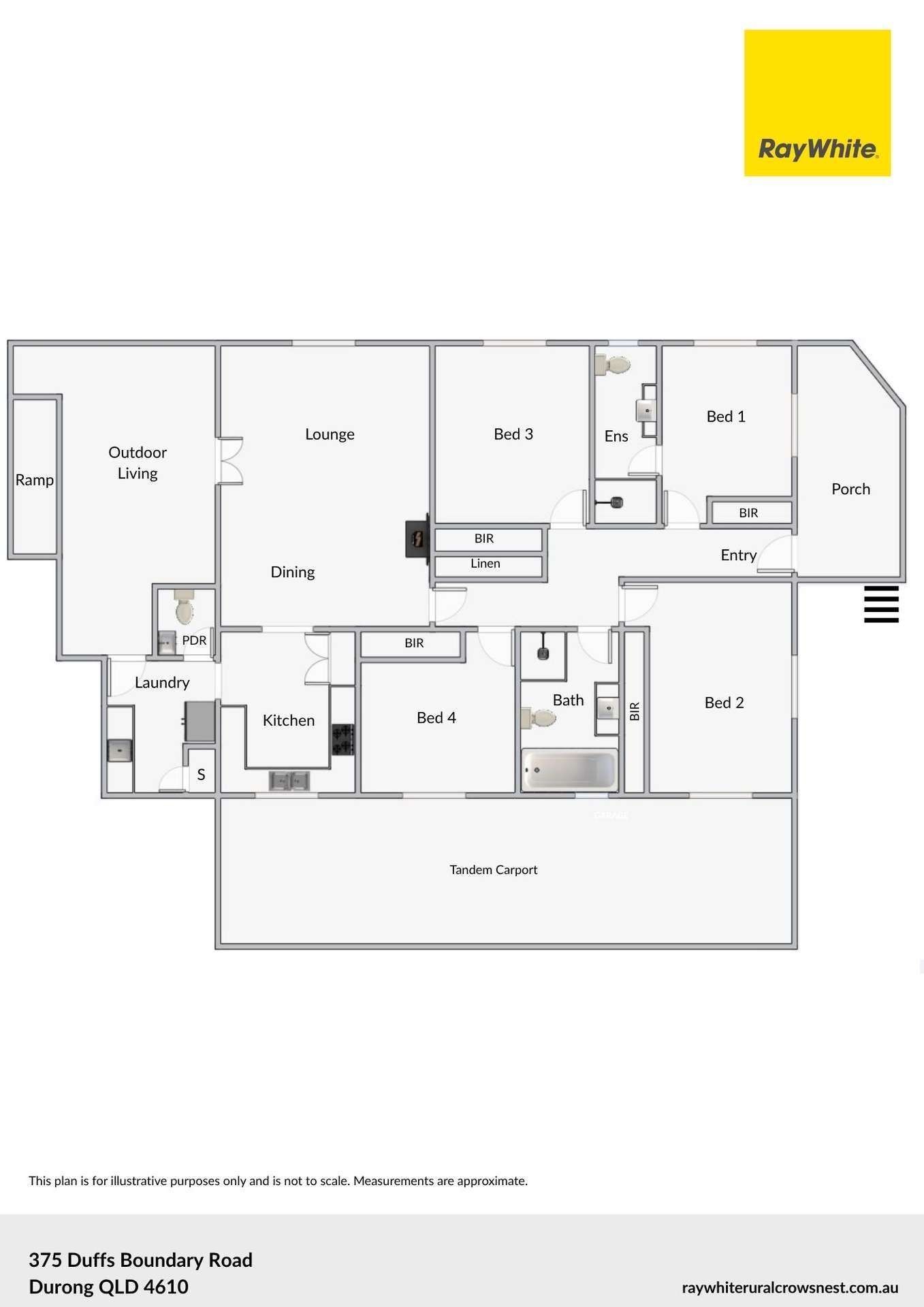 375 Duffs Boundary Road, Durong For Sale by Farmbuy.com - floorplan 1