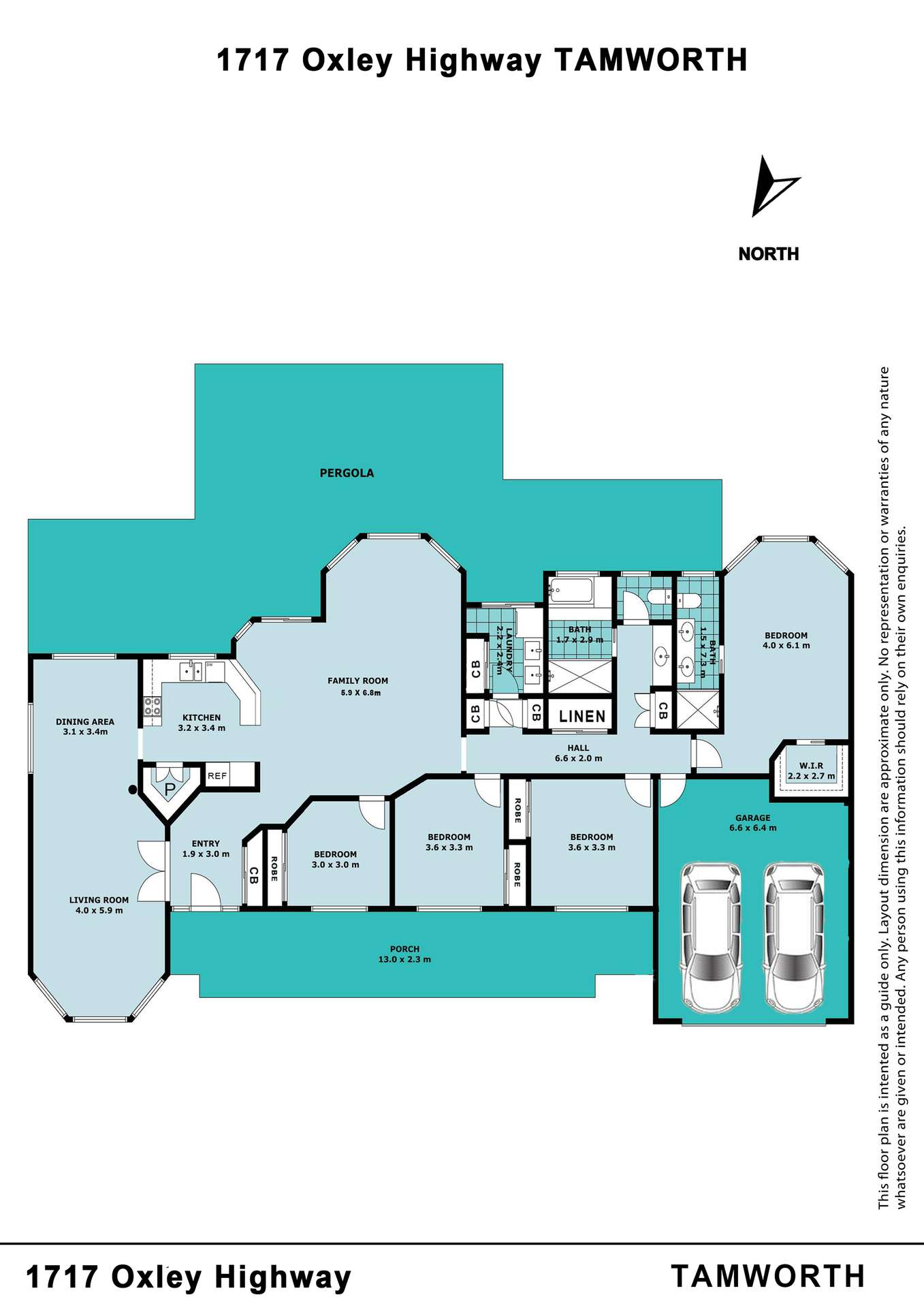 1717 Oxley Highway, Tamworth For Sale by Farmbuy.com - floorplan 1