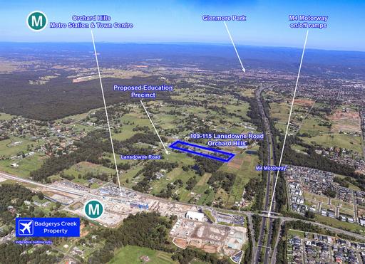 109-115 Lansdowne Road, Orchard Hills NSW 2748