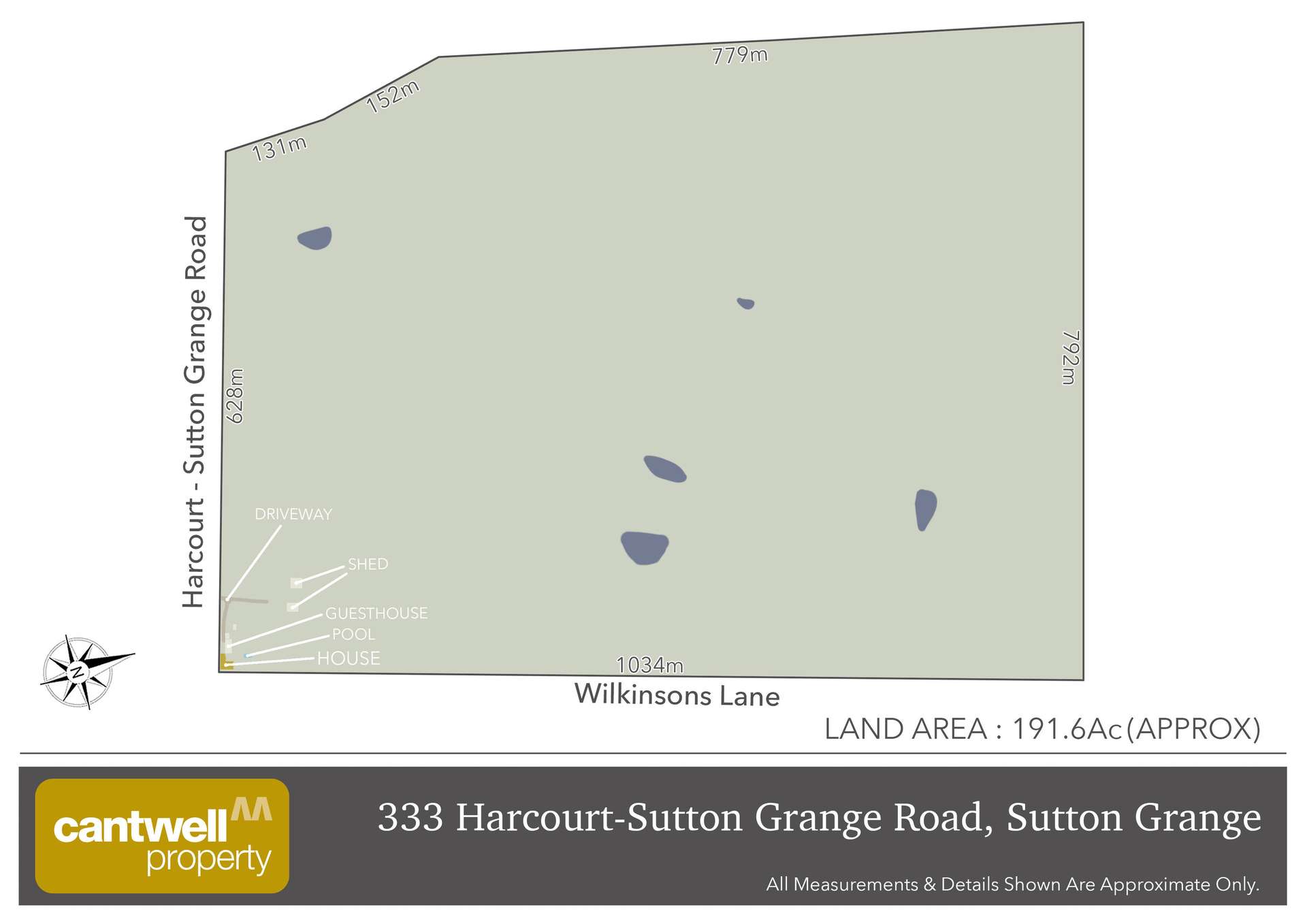 333 Harcourt-Sutton Grange Road, Sutton Grange For Sale by Farmbuy.com - floorplan 2