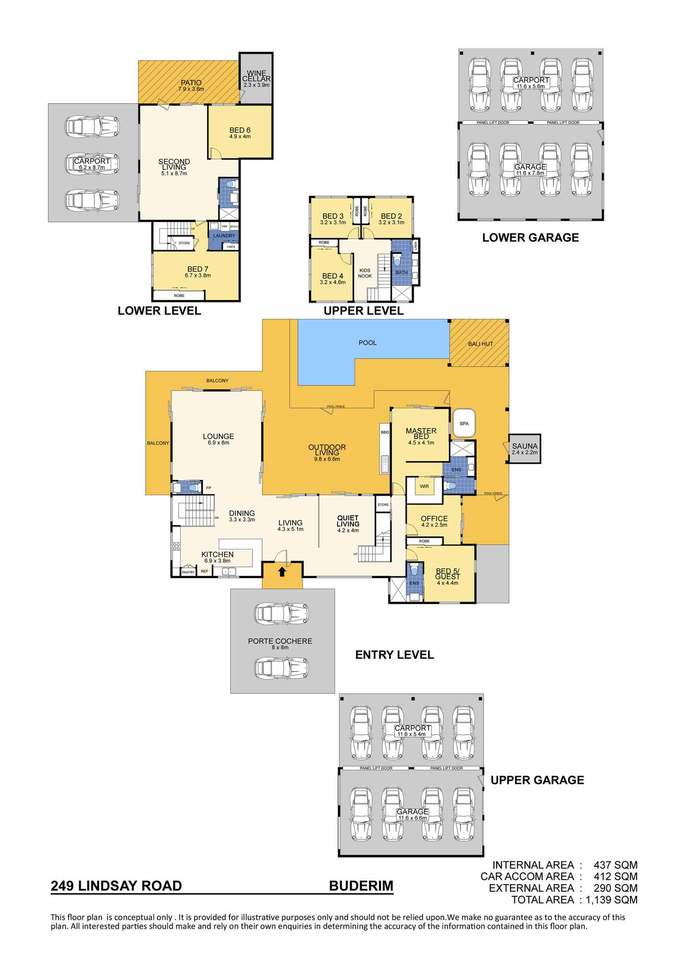 249-259 Lindsay Road, Buderim For Sale by Farmbuy.com - floorplan 1