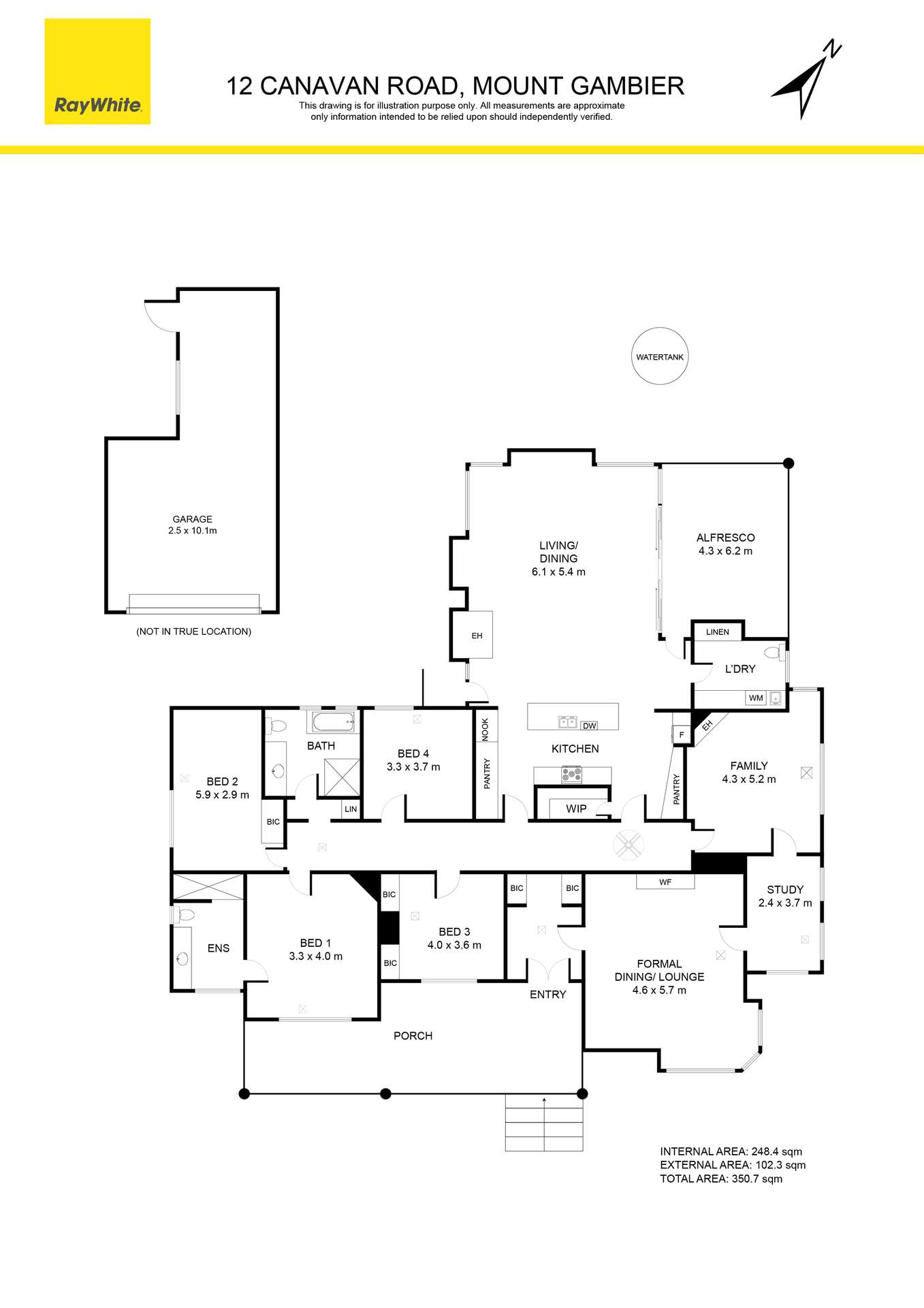 12 Canavan Road, Mount Gambier For Sale by Farmbuy.com - floorplan 1