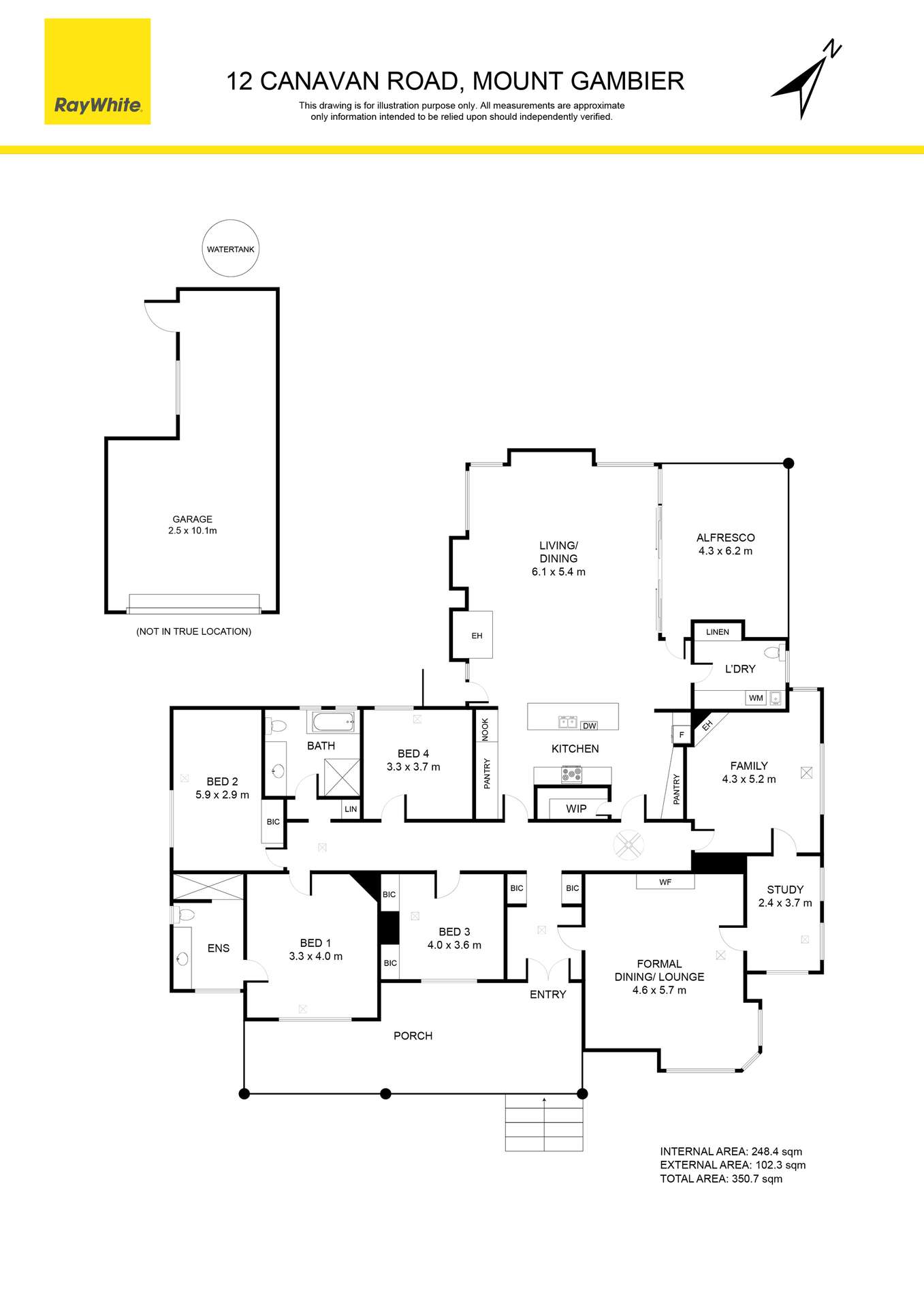 12 Canavan Road, Mount Gambier For Sale by Farmbuy.com - floorplan 1
