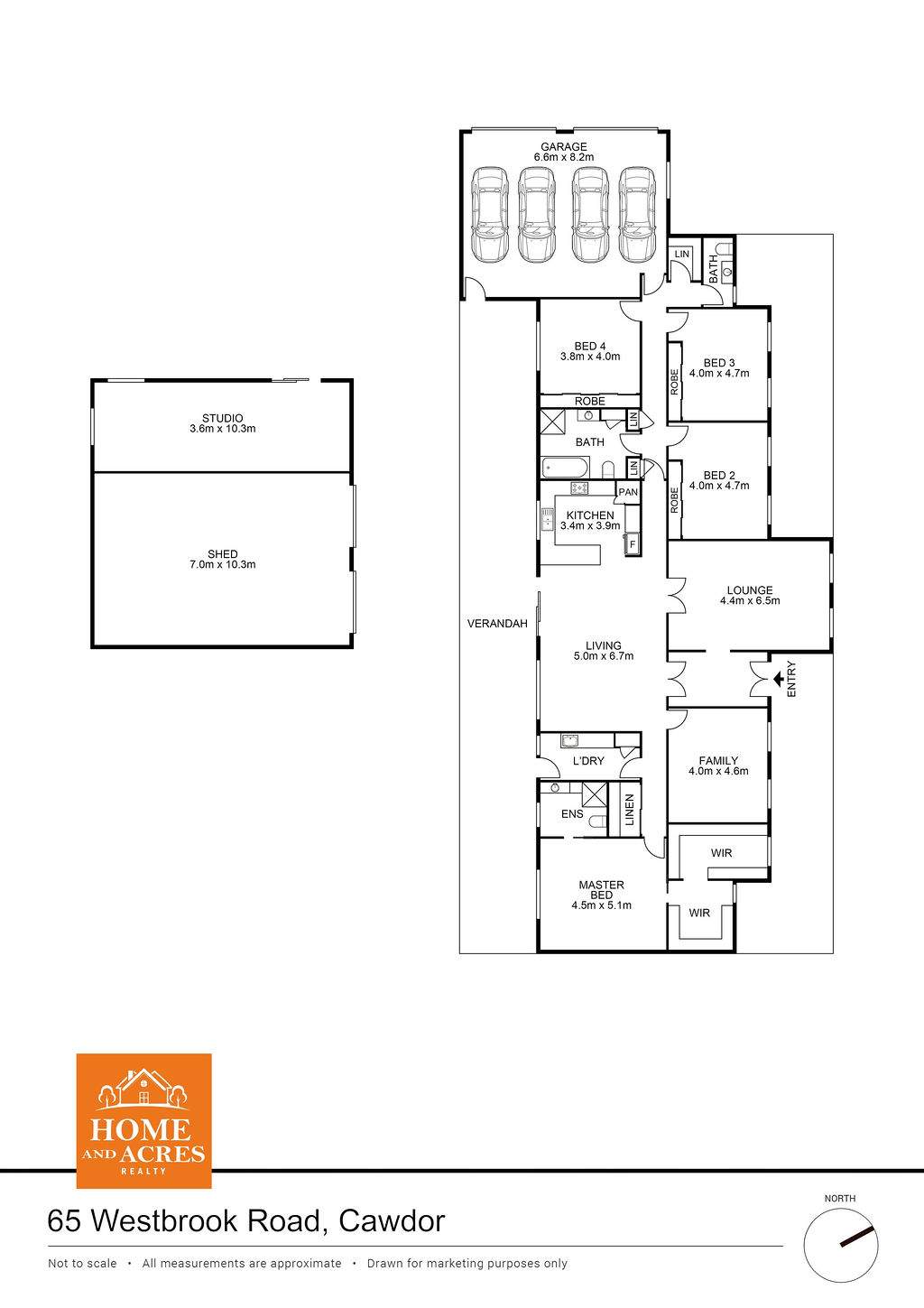 65 Westbrook Road, Cawdor For Sale by Farmbuy.com - floorplan 1