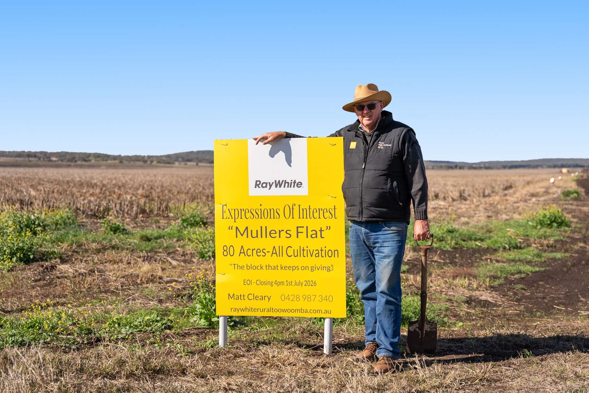 "Mullers Flat" Lot 2022 Oakey Pittsworth Road, Aubigny For Sale by Farmbuy.com - image 2