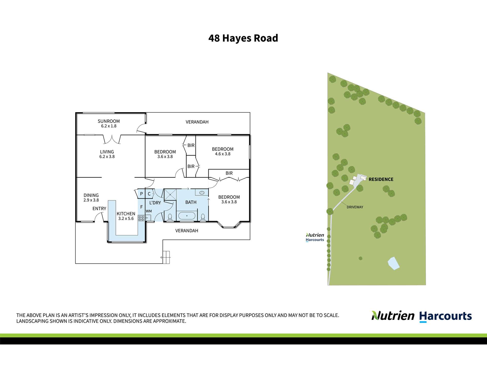 48 Hayes Road, Swanpool For Sale by Farmbuy.com - floorplan 1