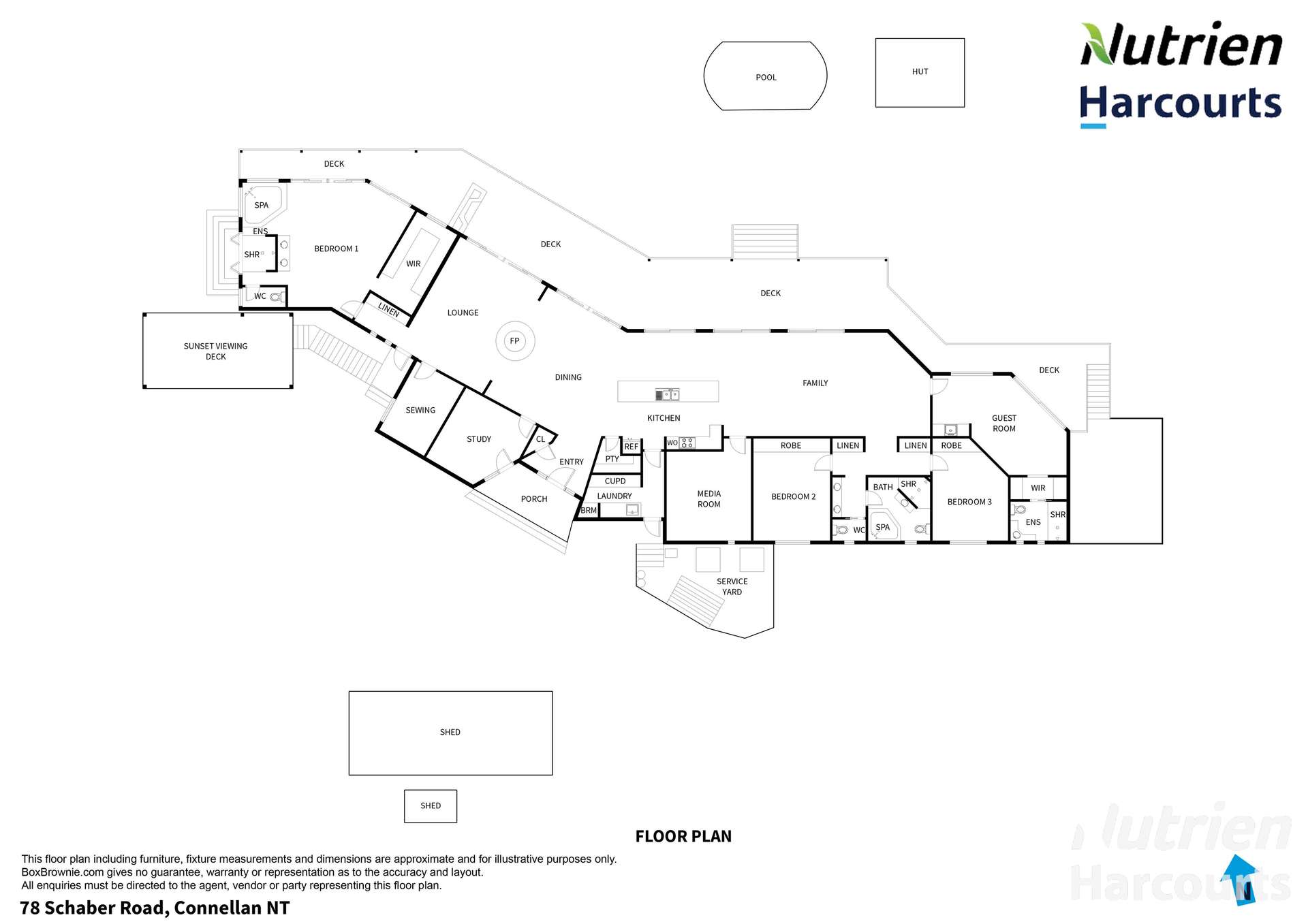 78 Schaber Road, Connellan For Sale by Farmbuy.com - floorplan 1