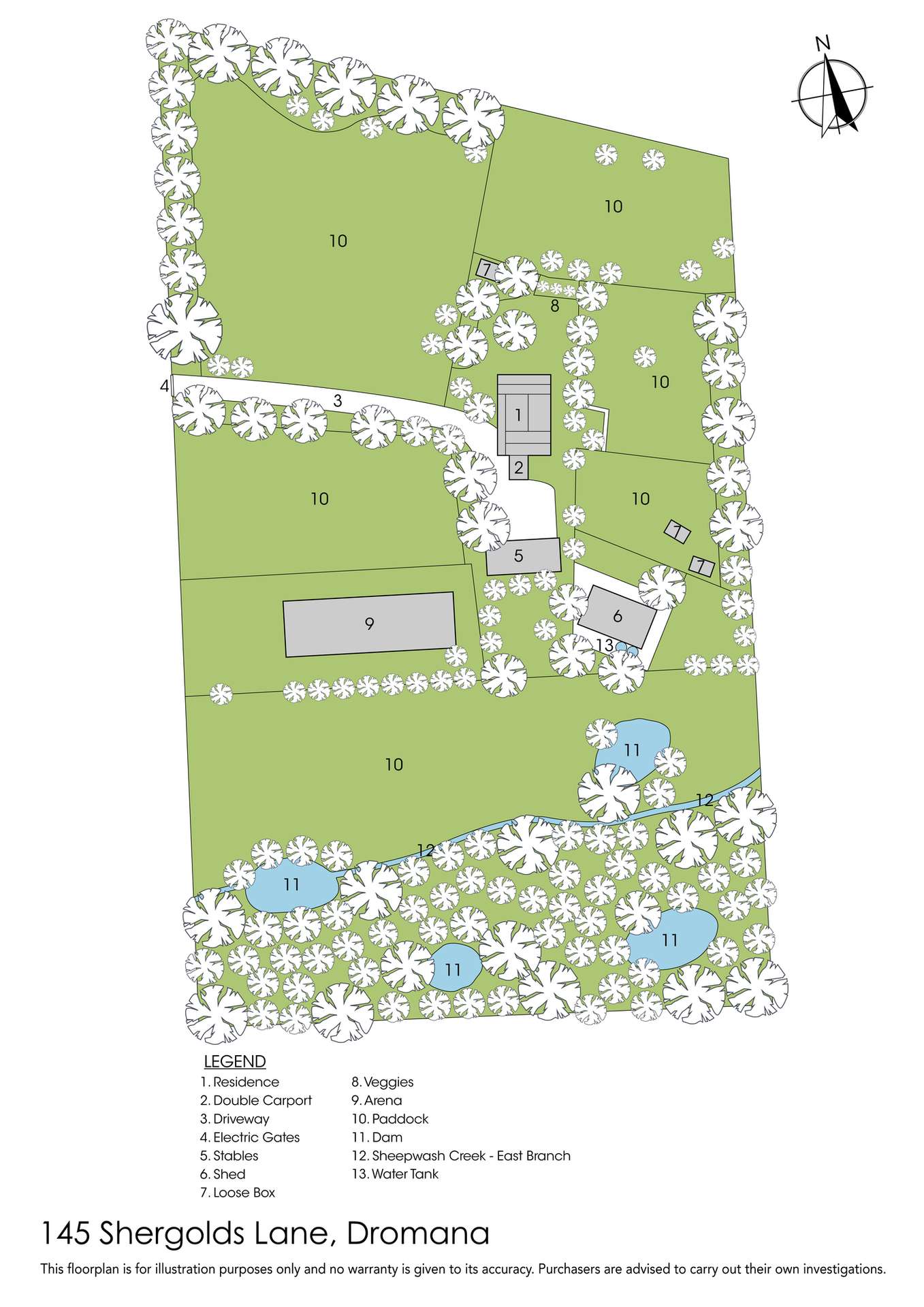 145 Shergolds Lane, Dromana For Sale by Farmbuy.com - floorplan 2