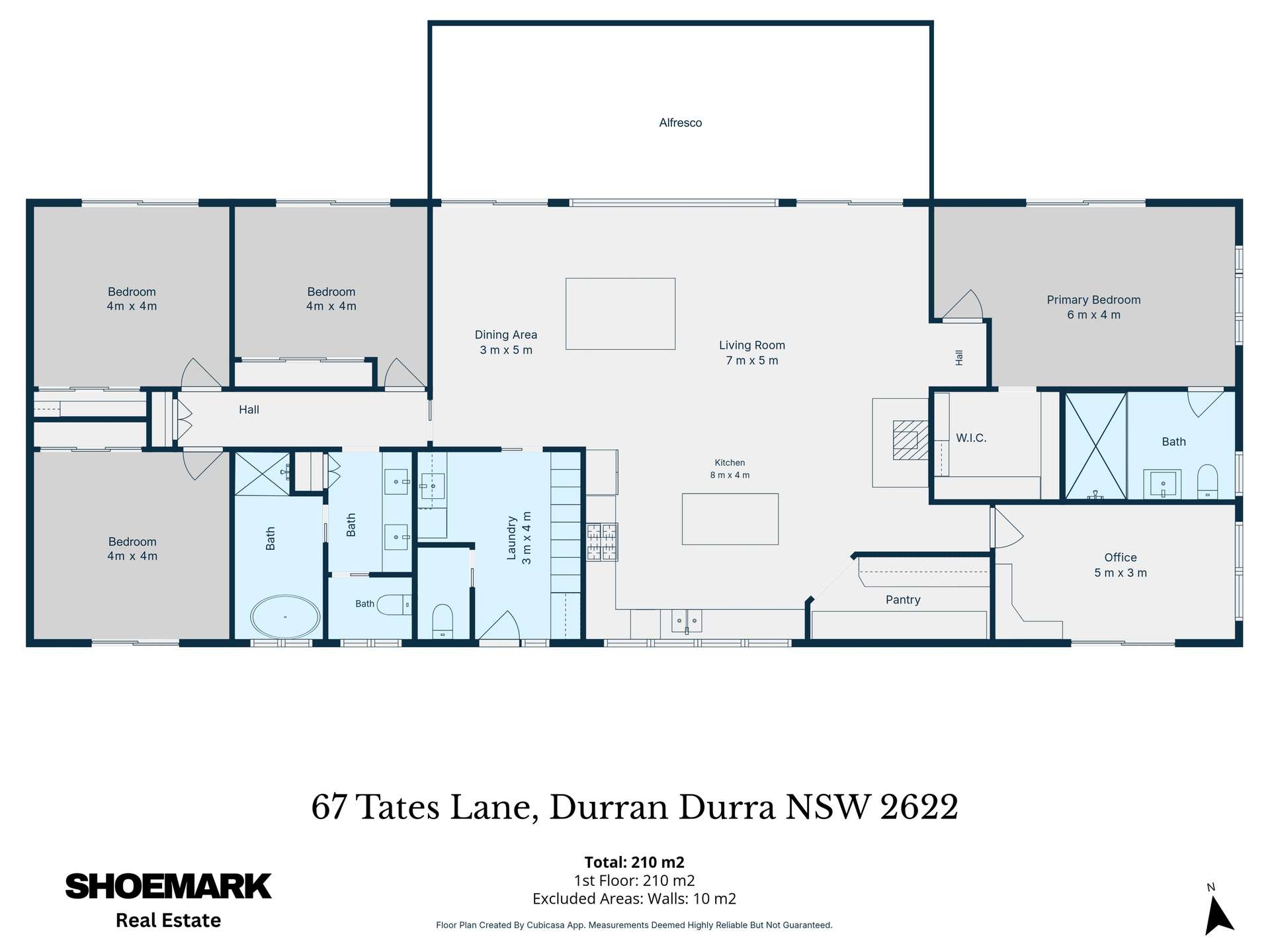 67 Tates Lane, Braidwood For Sale by Farmbuy.com - floorplan 1