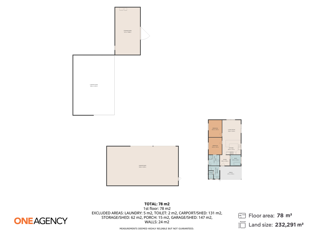 211 West Calder Road, Calder For Sale by Farmbuy.com - floorplan 1