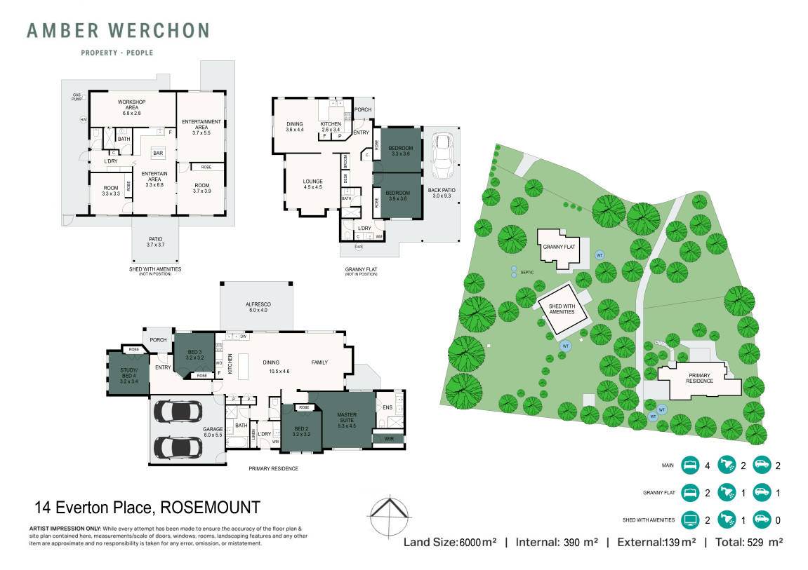14 Everton Place, Rosemount For Sale by Farmbuy.com - floorplan 1
